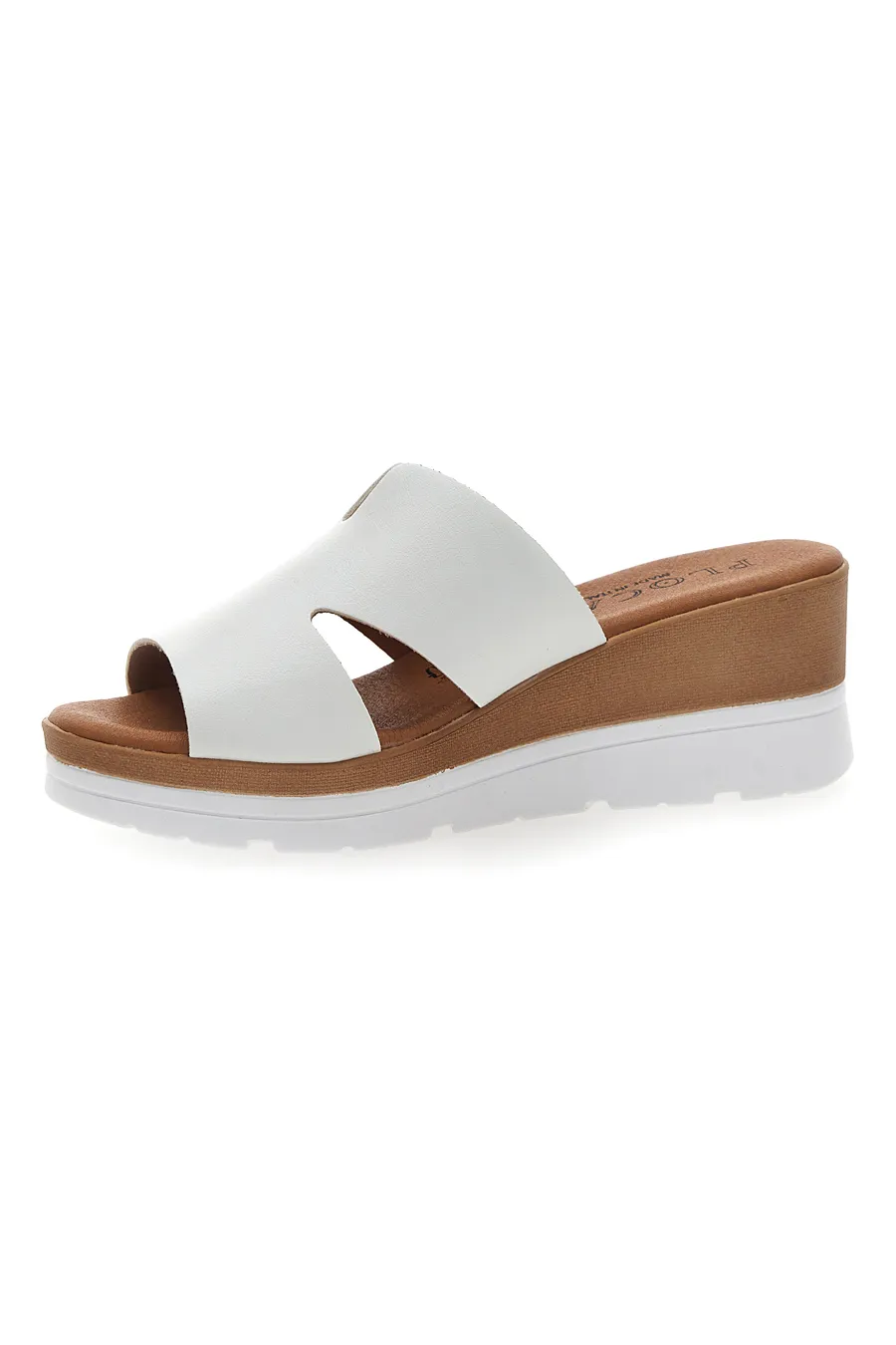 Ciabatte Bianche Con Platform Plocadi 11071242