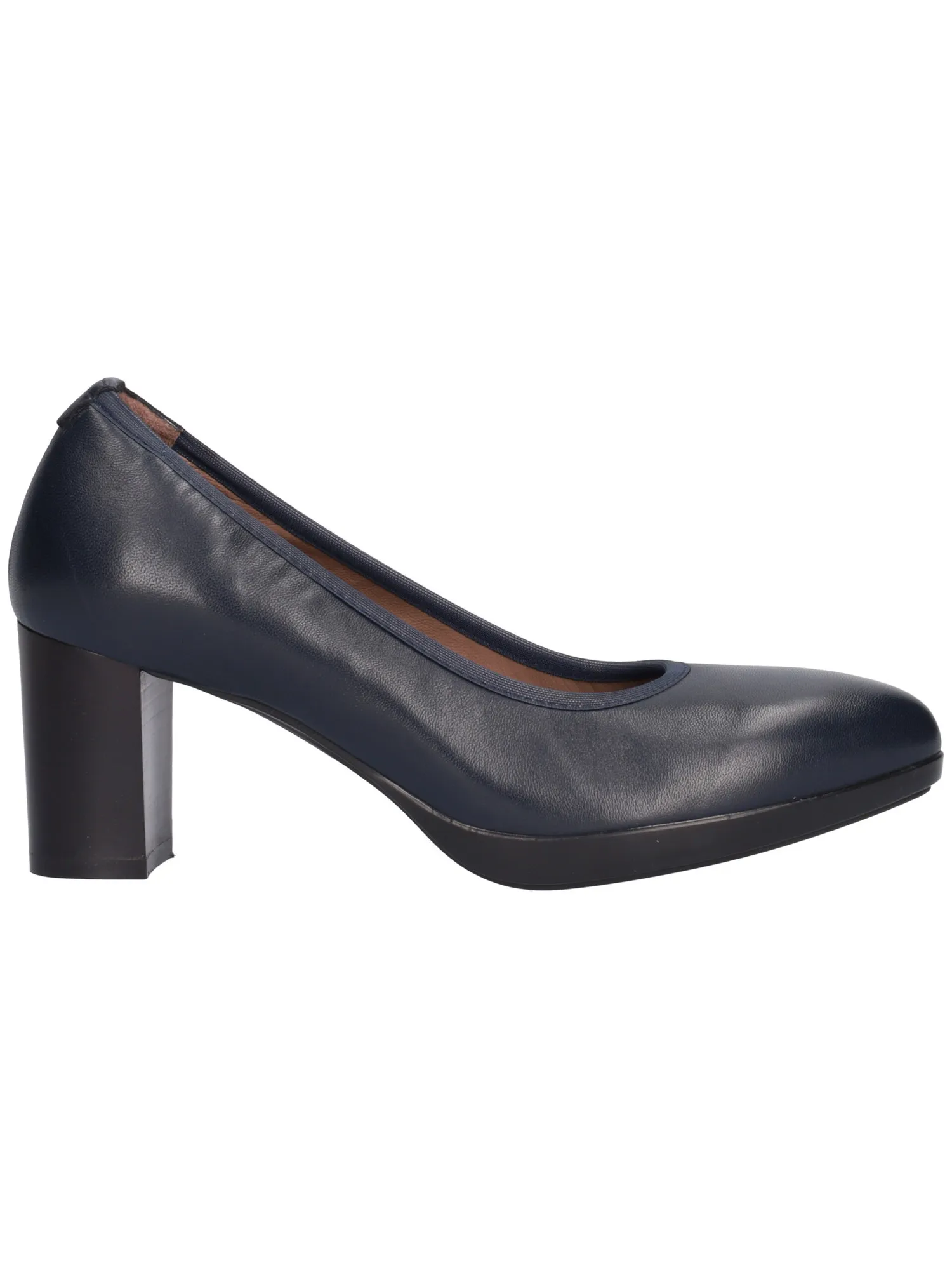 Decollete tacco largo Melluso da donna blu