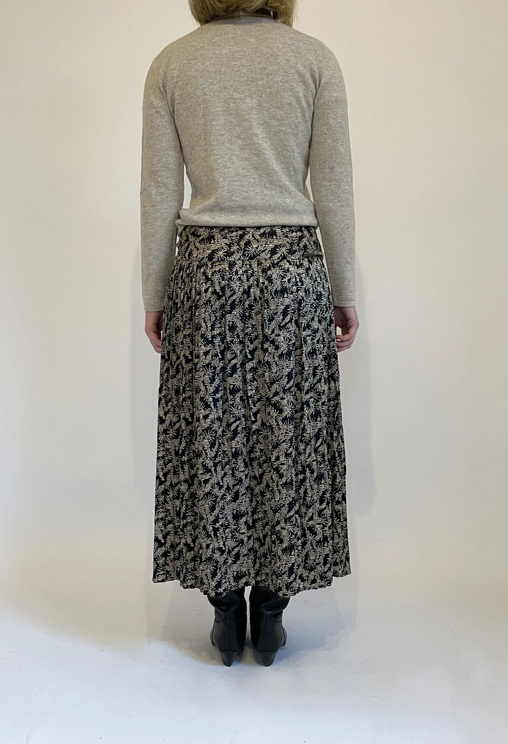 Dolcevita beige second hand in cachemire e lana
