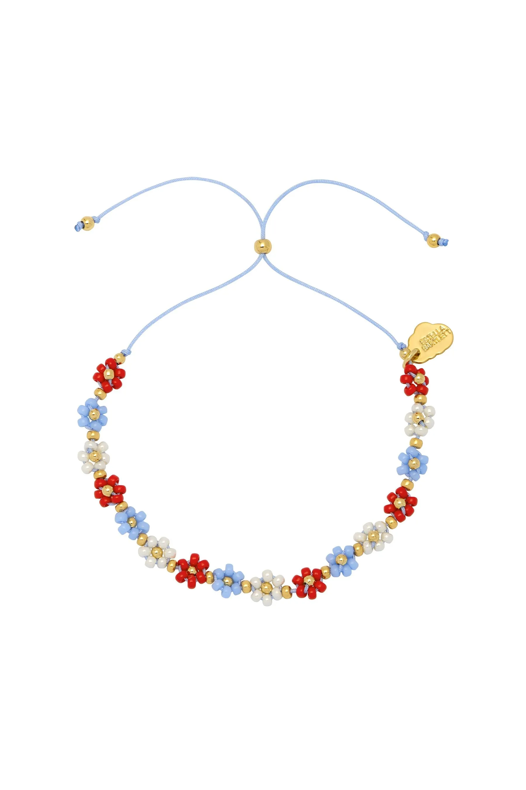 Estella Bartlett Rosso , Blu - Daisy - Bracciale con catena