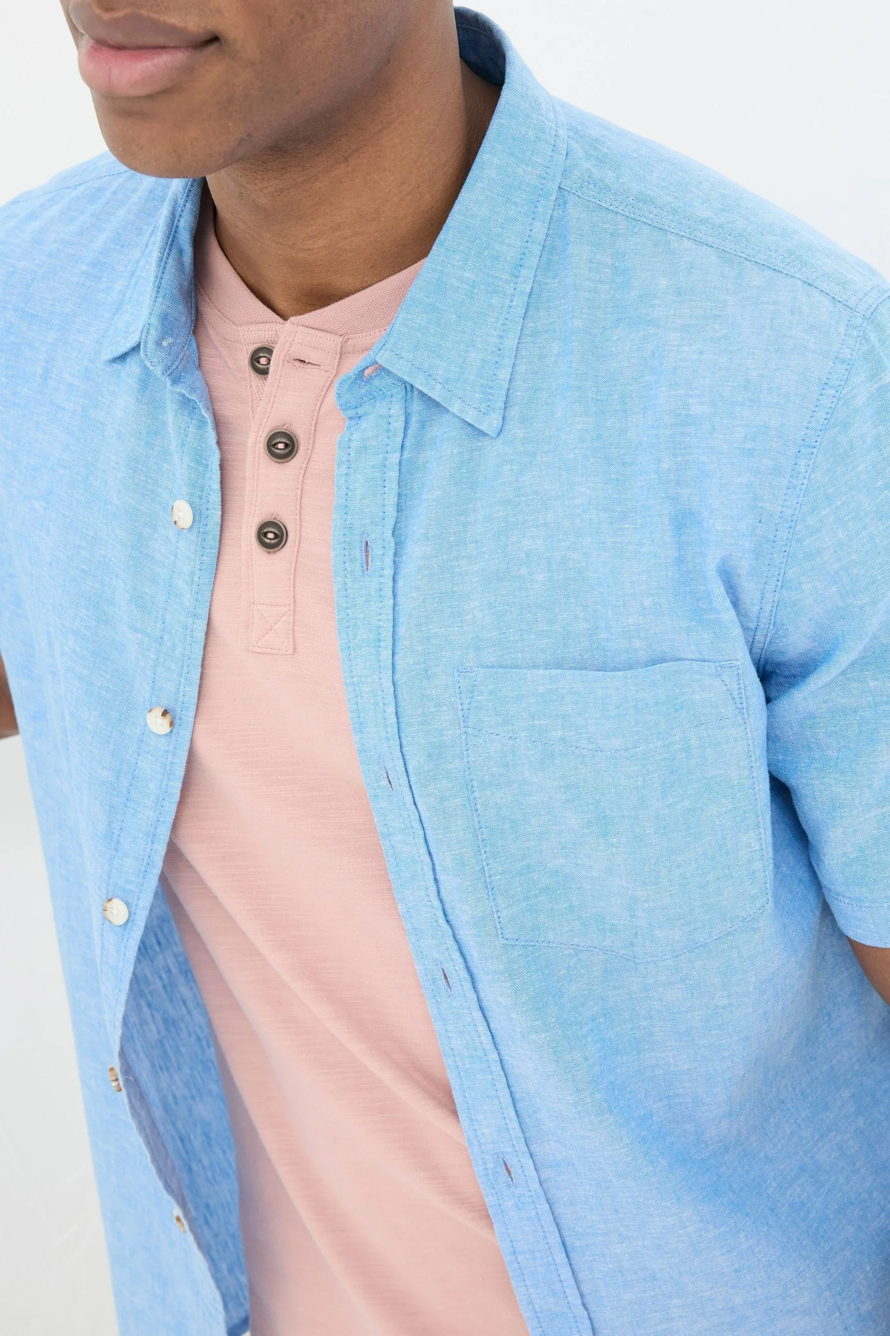FatFace - Bugle - Camicia in lino e cotone