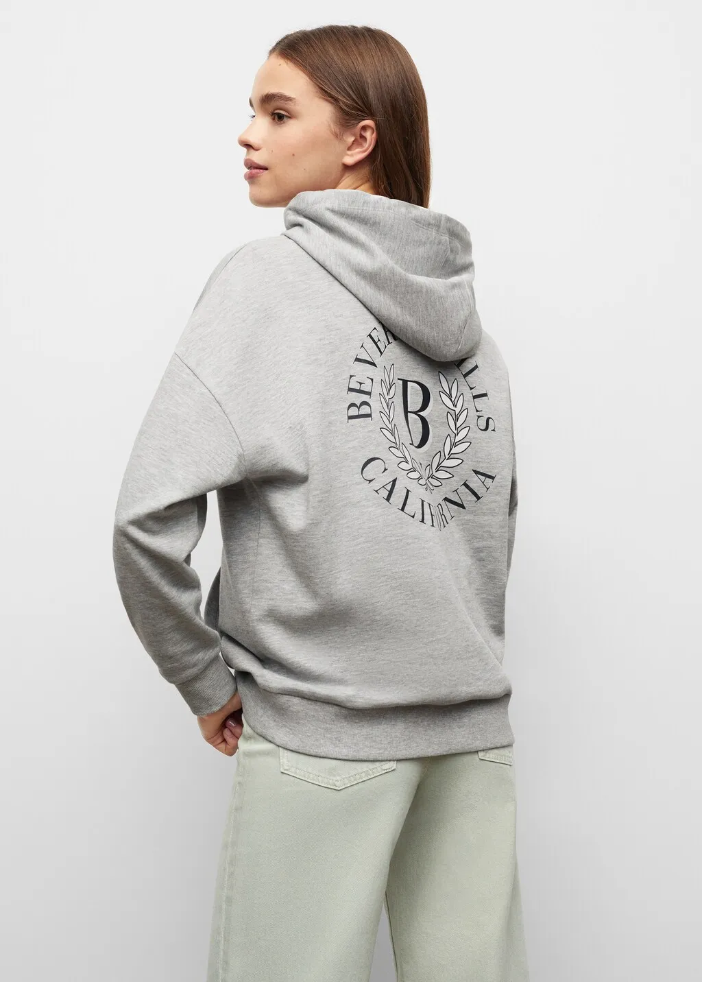 Felpa cotone cappuccio