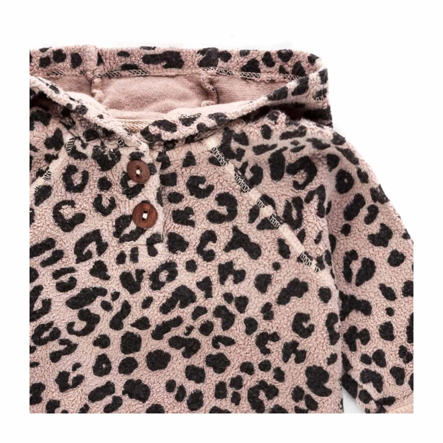 Felpa Leopardata Bimba