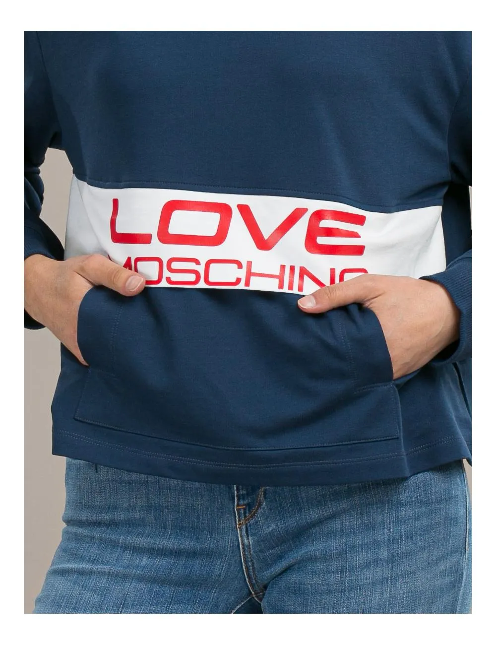 Felpa Love Moschino    