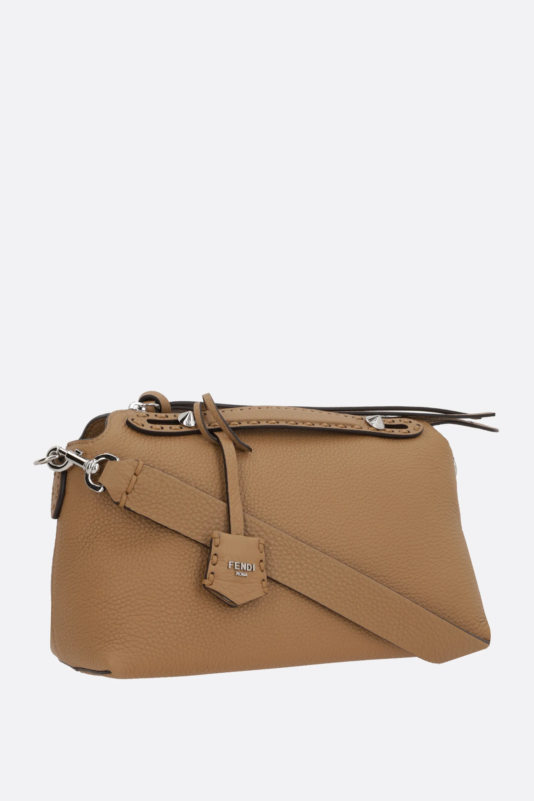  FENDI borsa a spalla By The Way media in pelle martellata 
