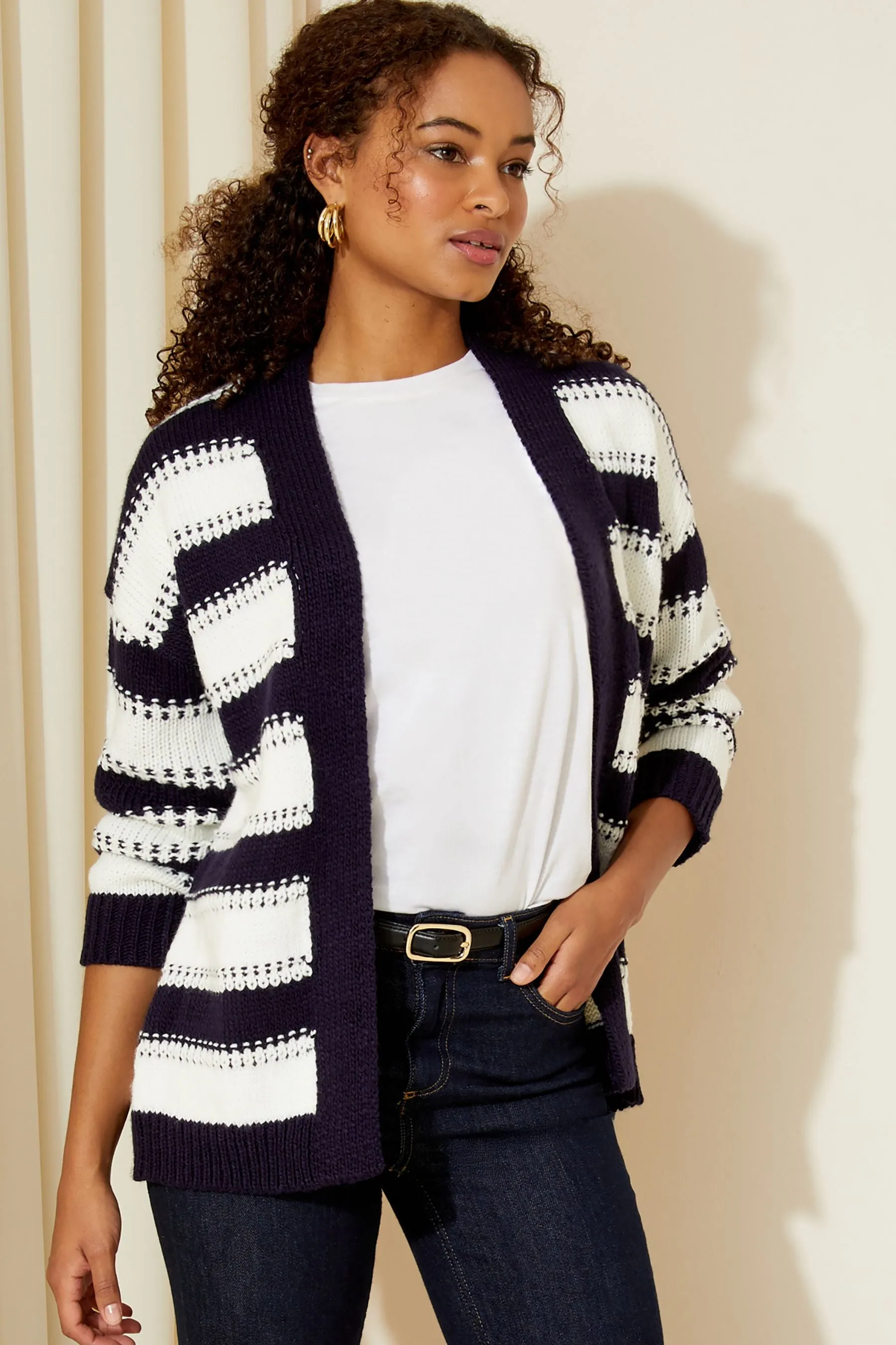 Friends Like These - Cardigan comodo testurizzato