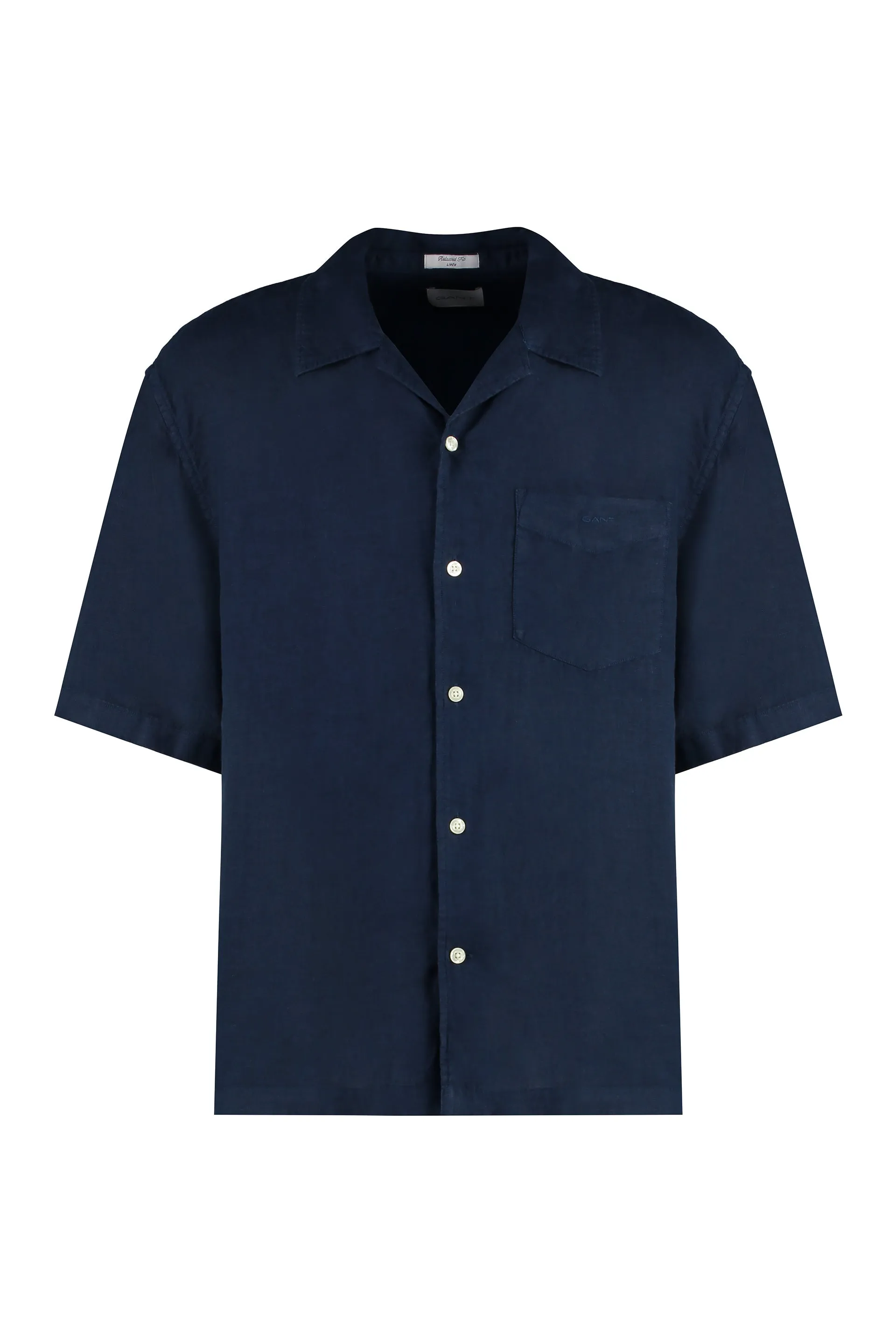 GANT Camicia a maniche corte in lino