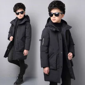 Giacche alla moda Parka da ragazzo Cappotto invernale Parka da ragazzo Abbigliamento Ragazzi 8 Giacche 30