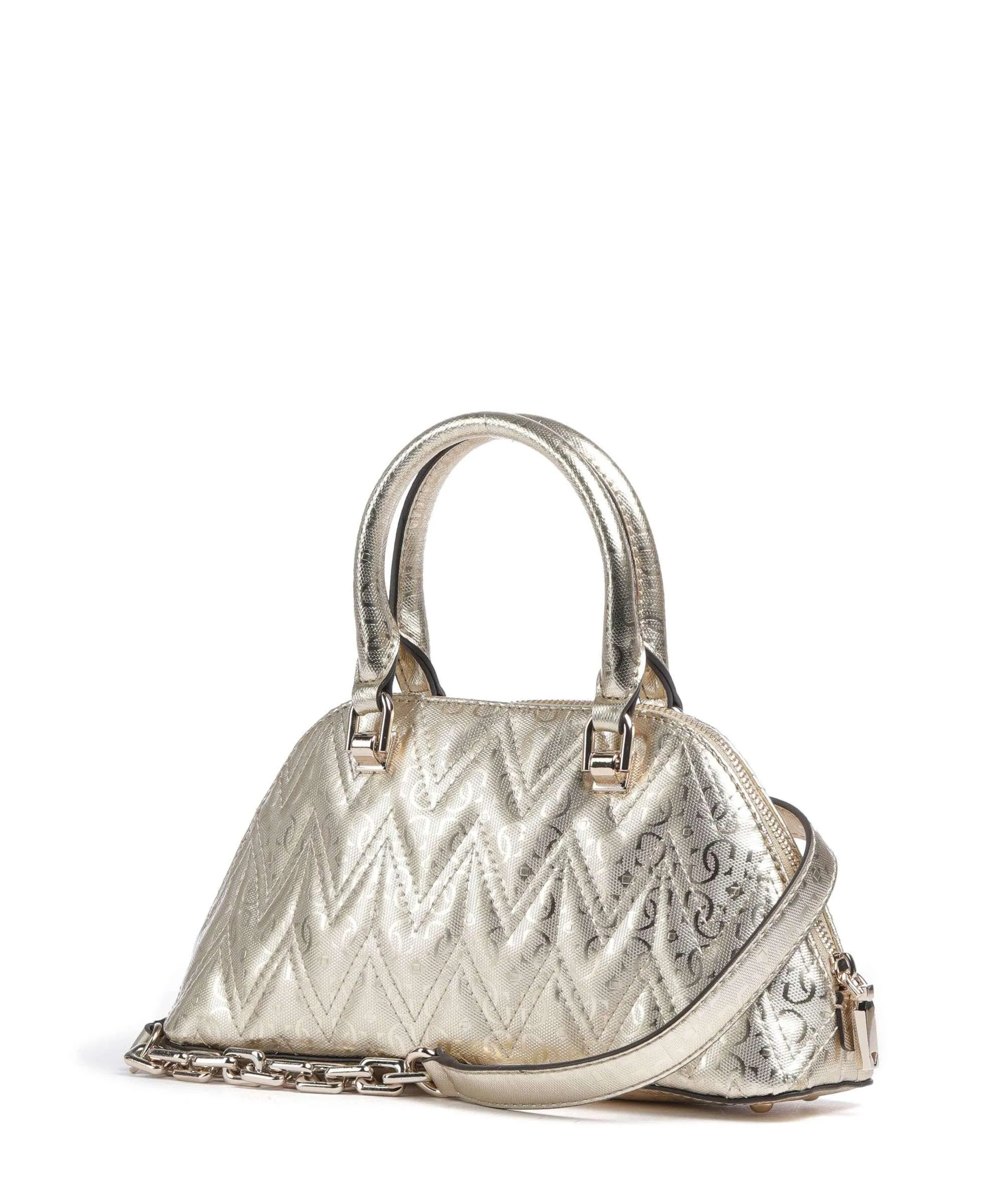  Guess Adelard Borsa a mano pelle sintetica oro  