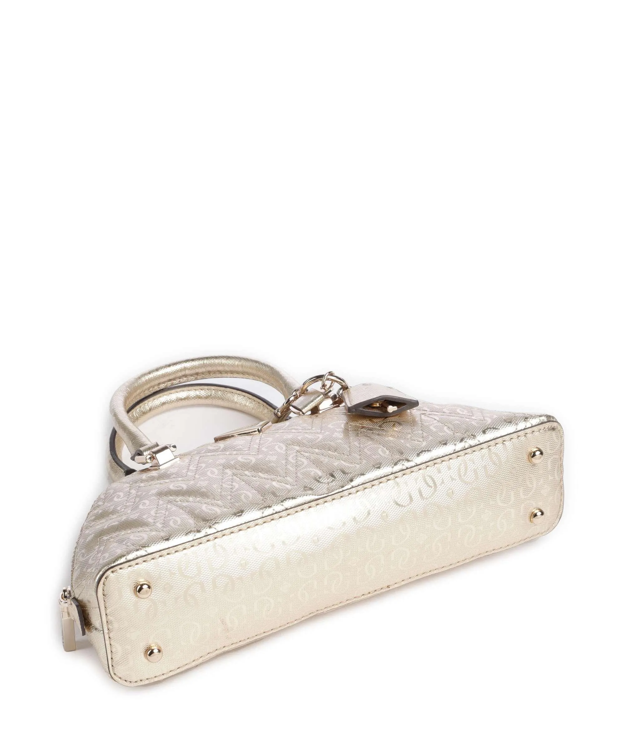  Guess Adelard Borsa a mano pelle sintetica oro  