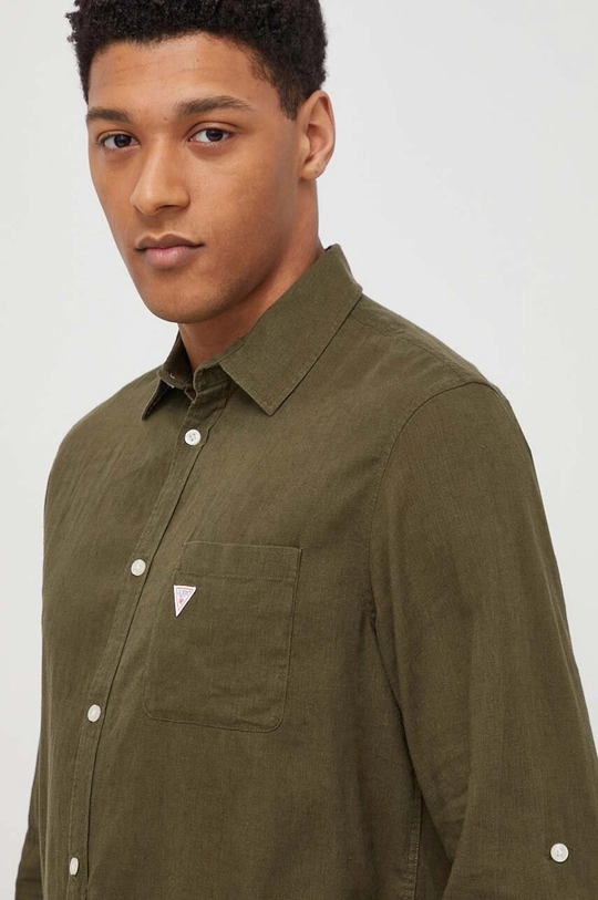 Guess camicia di lino