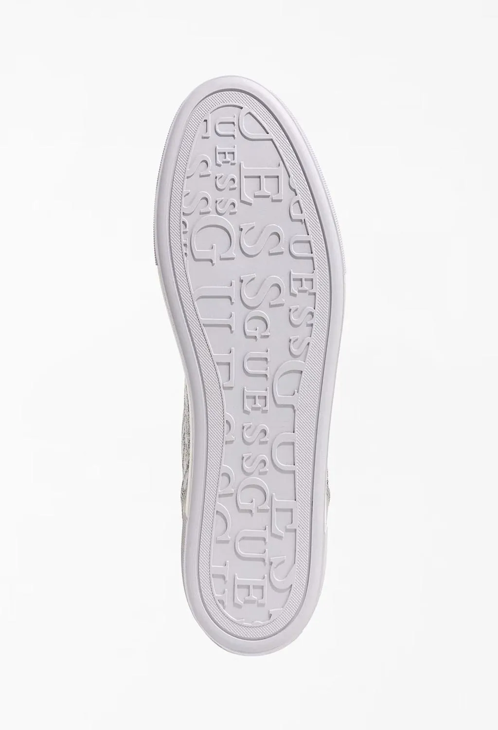 GUESS SCARPE  platform G grafica bianca