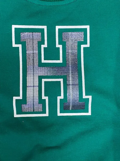Hangar93 Lightweight children's crewneck sweatshirt Z2657B VER03 green