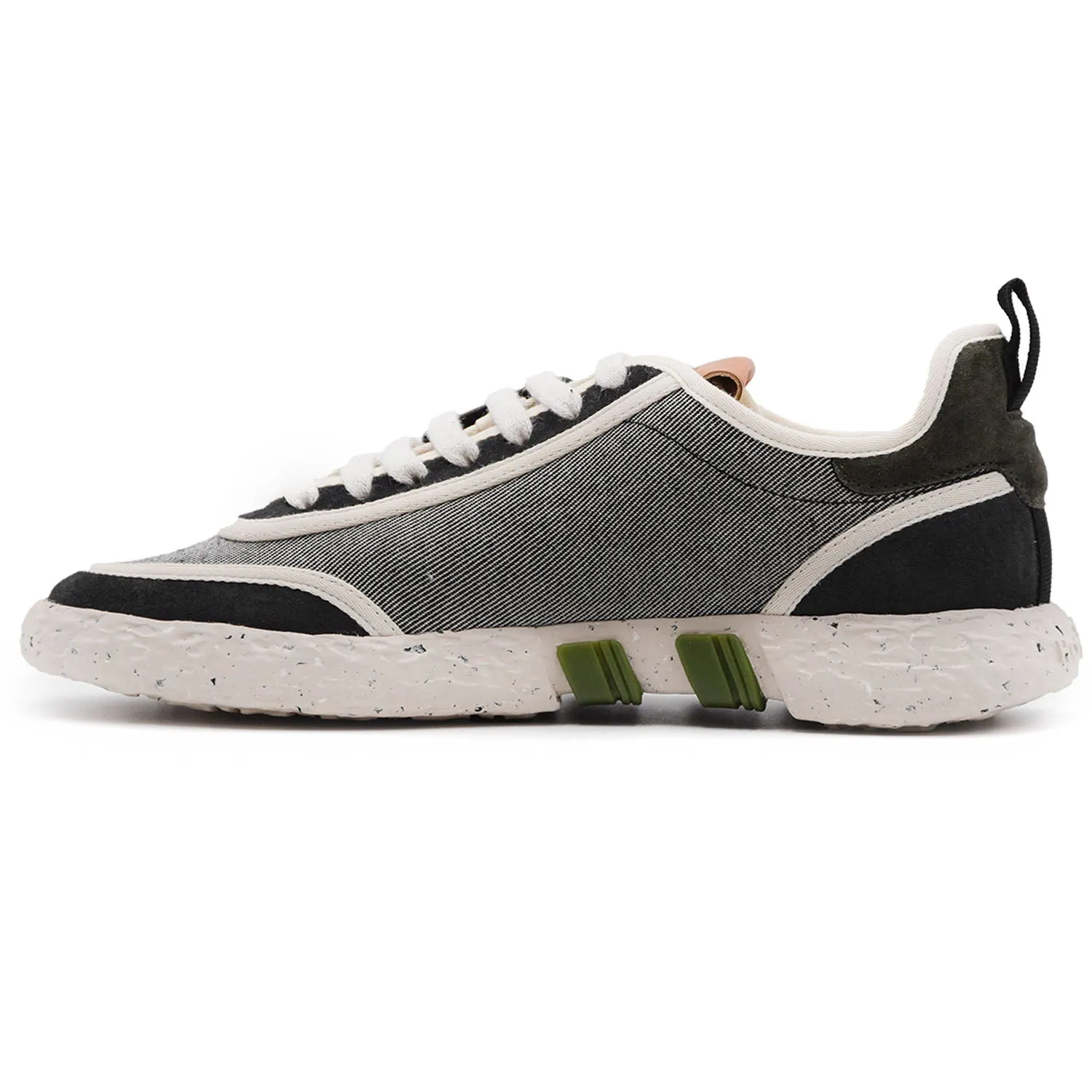 Hogan 3-R Sneakers Uomo Blu Con Shopper Tela Cotone Riciclato