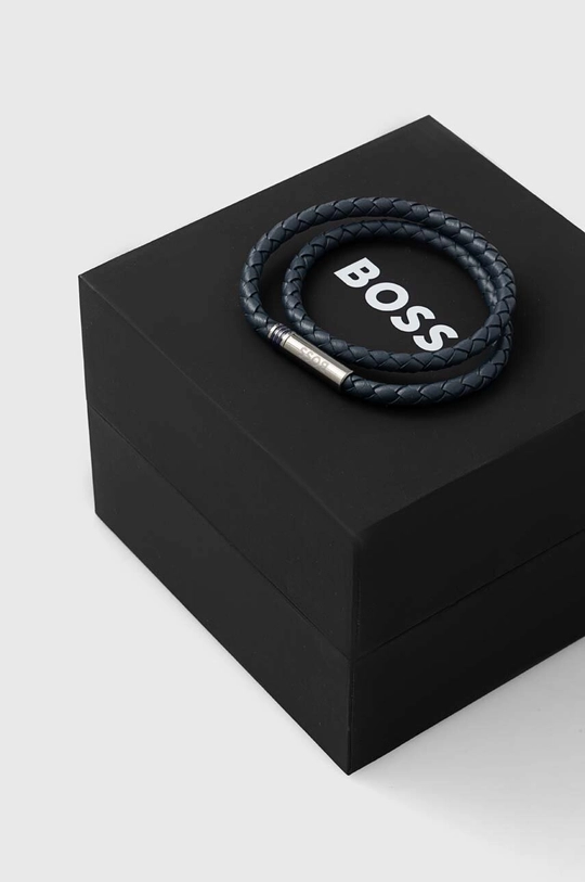 Hugo Boss bracciale in pelle