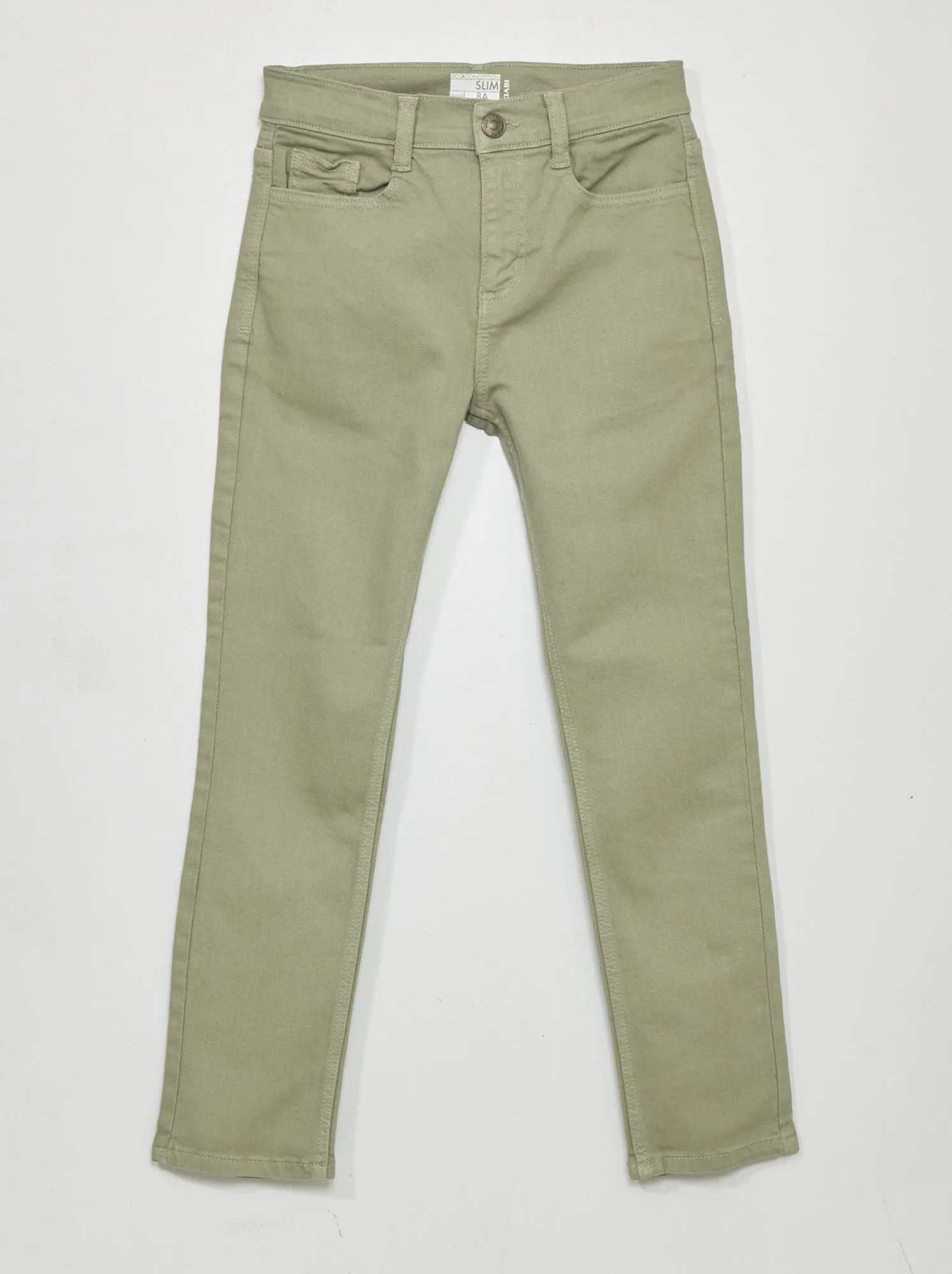 Jeans slim 5 tasche - grigio