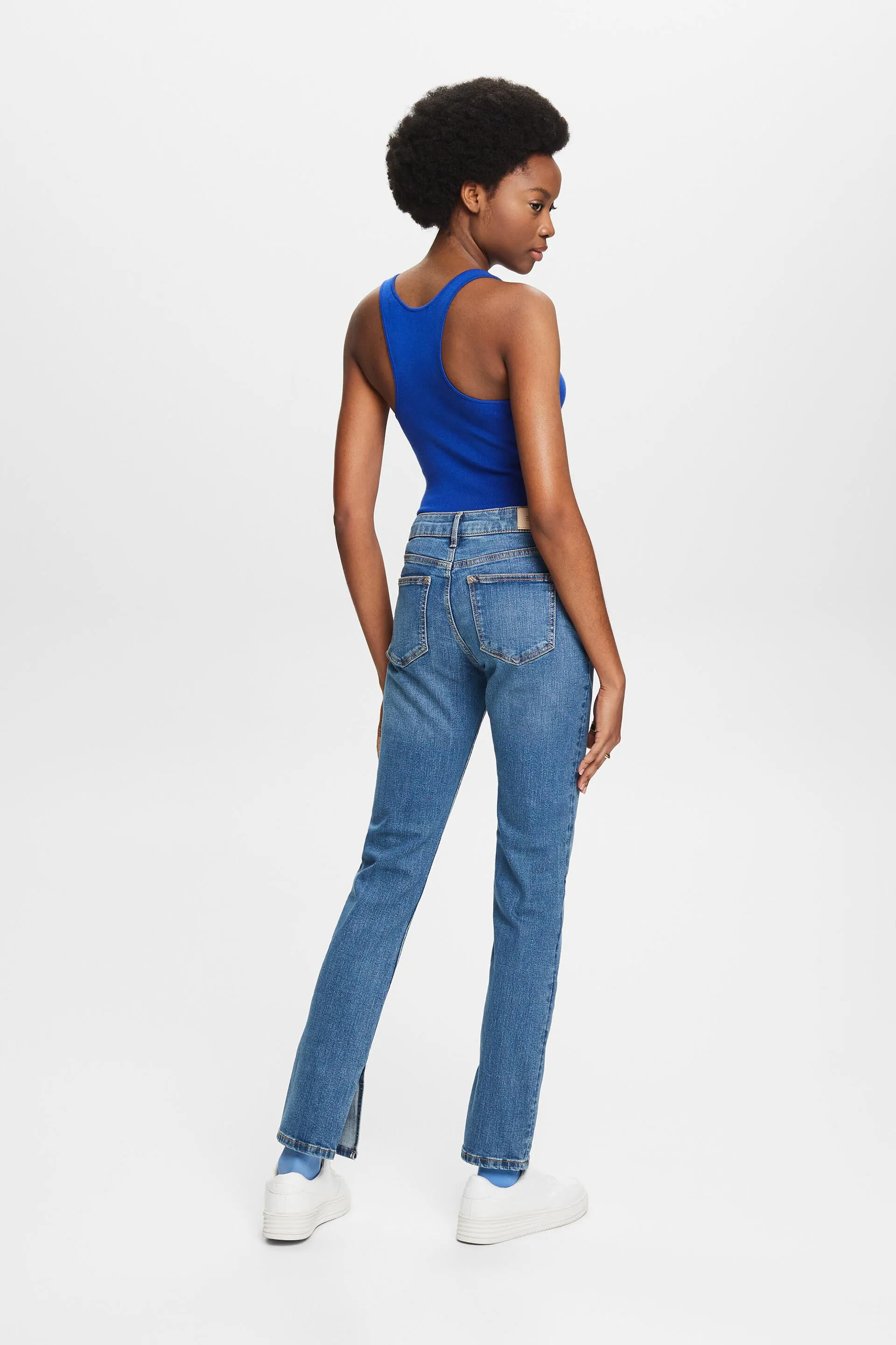 Jeans Slim Fit a vita media