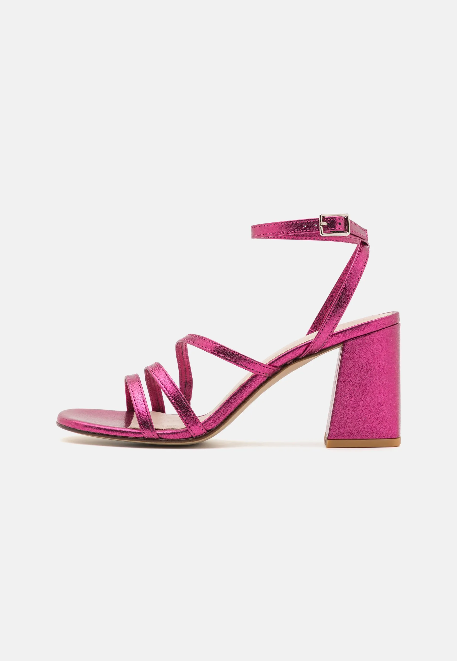 LEATHER - Sandali con tacco