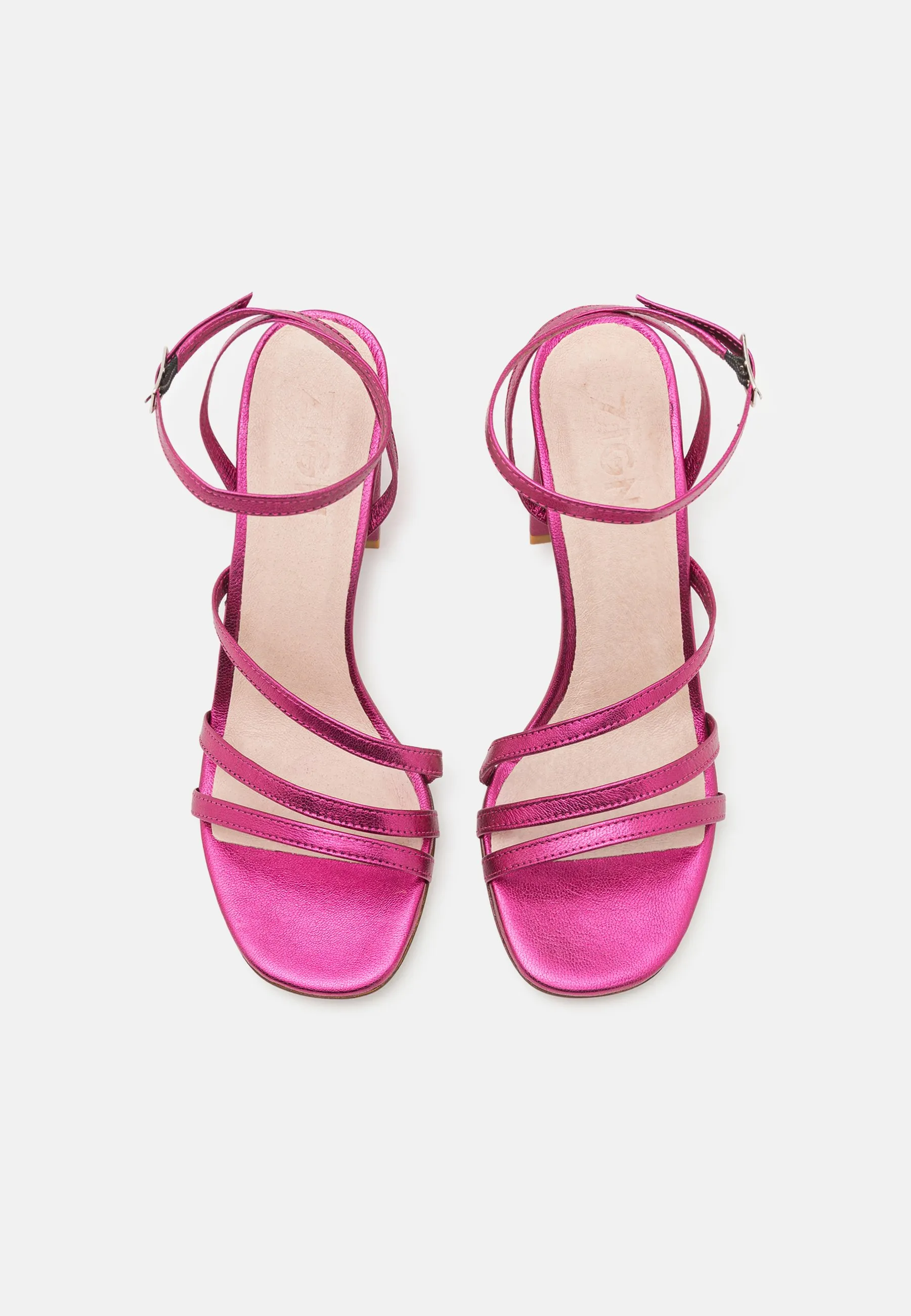 LEATHER - Sandali con tacco