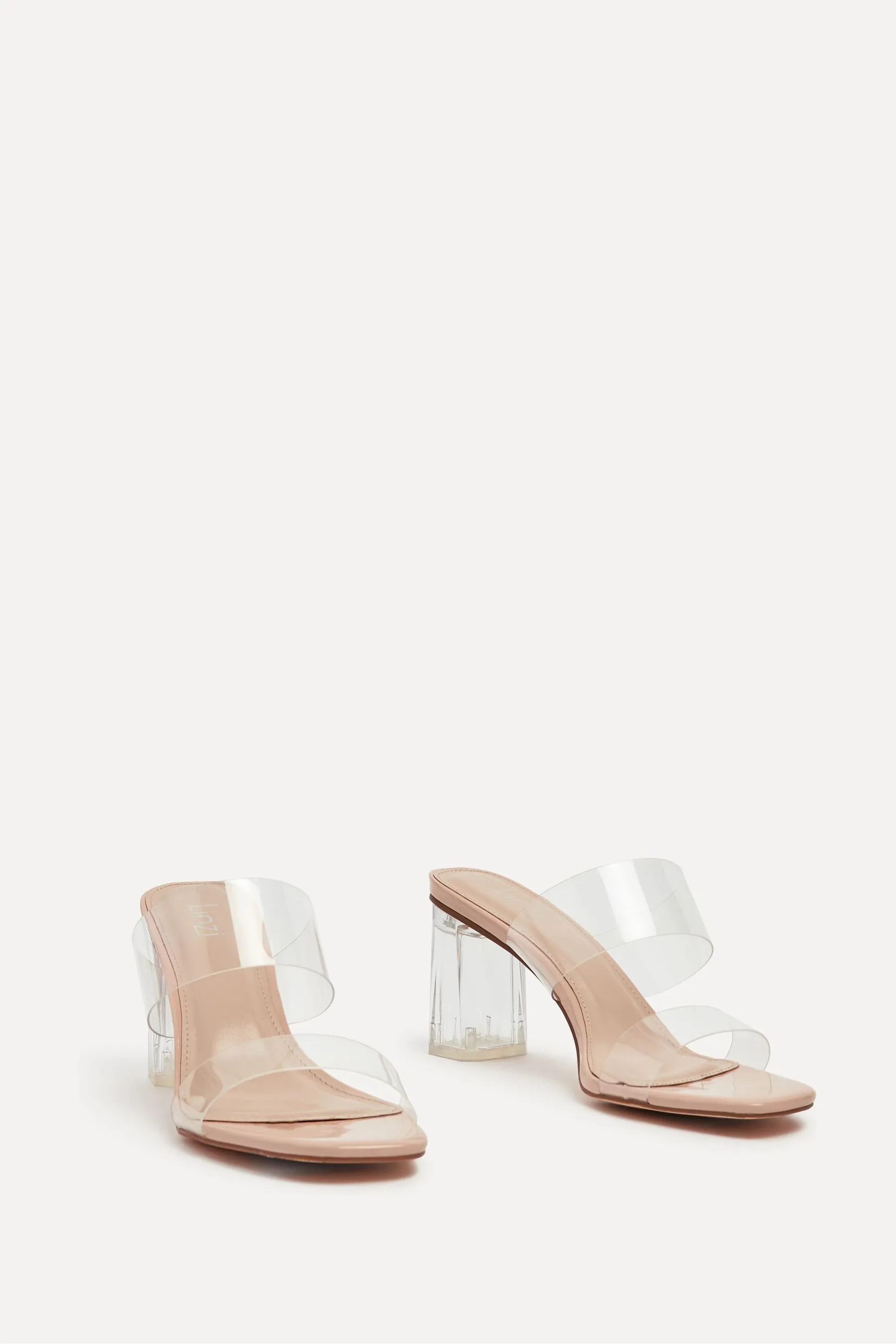 Linzi - Muse - Sandali in perspex con tacco