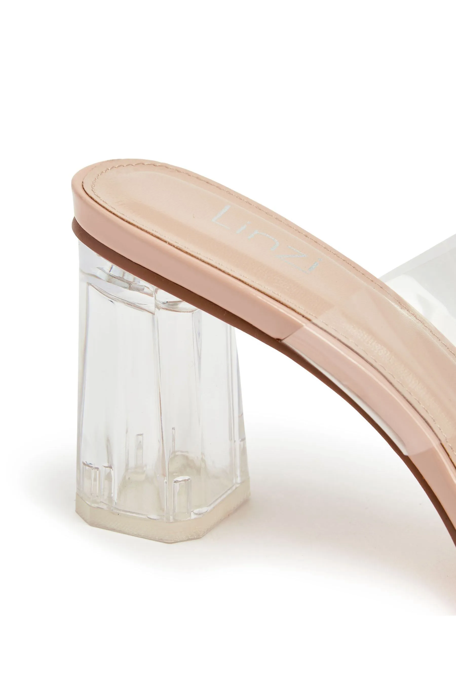 Linzi - Muse - Sandali in perspex con tacco