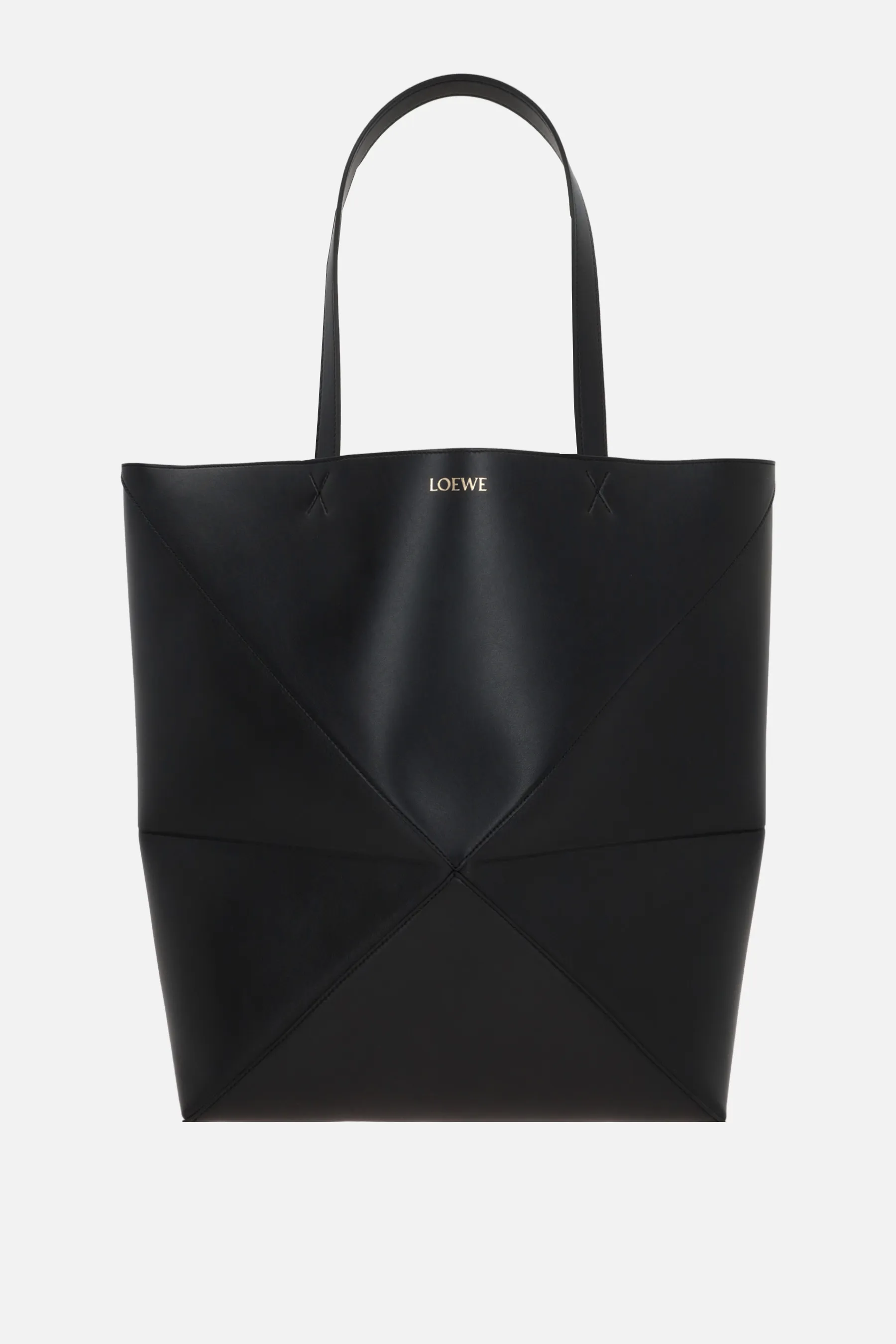 LOEWE borsa tote Puzzle Fold XL in pelle liscia 