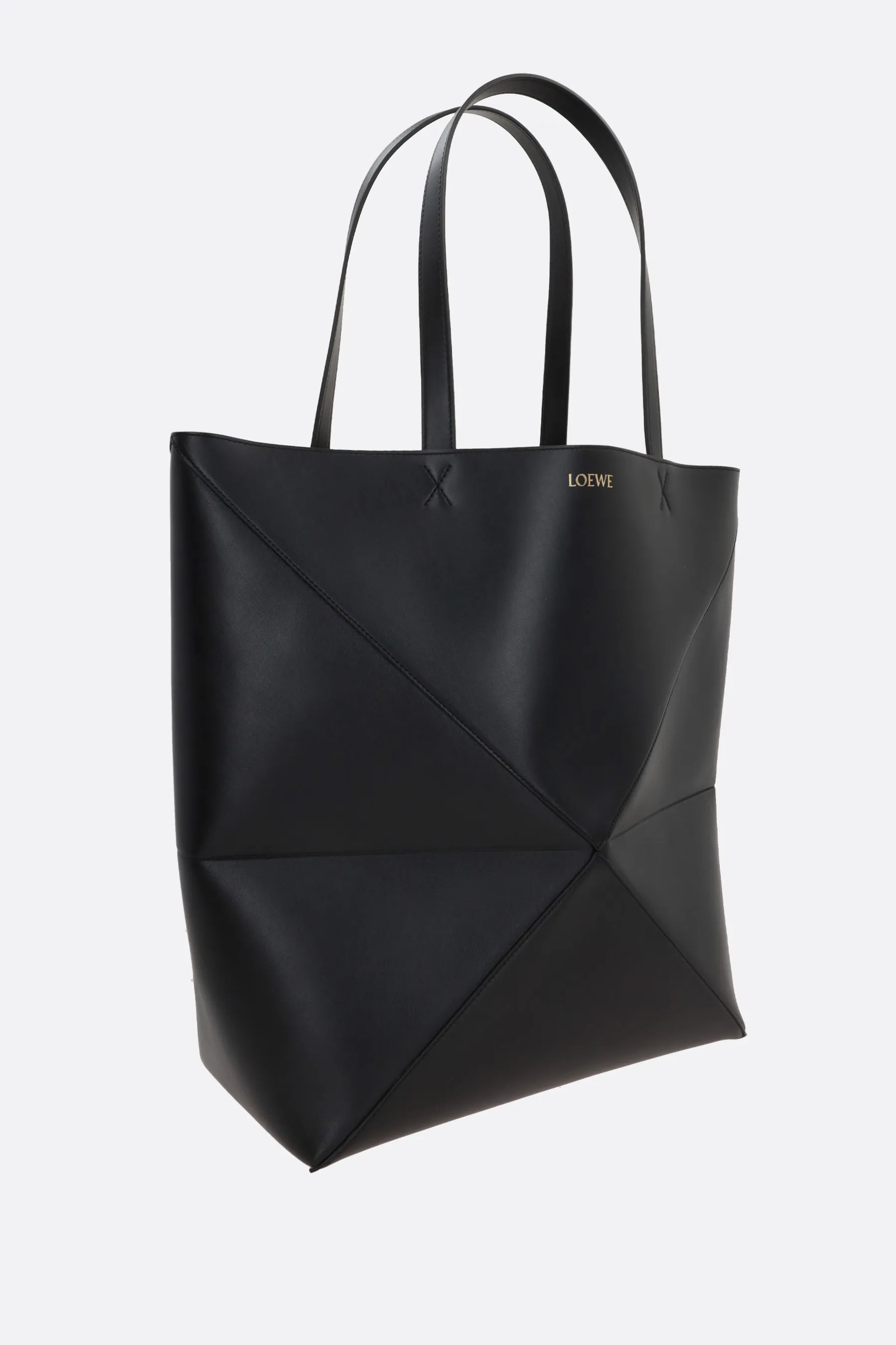  LOEWE borsa tote Puzzle Fold XL in pelle liscia 