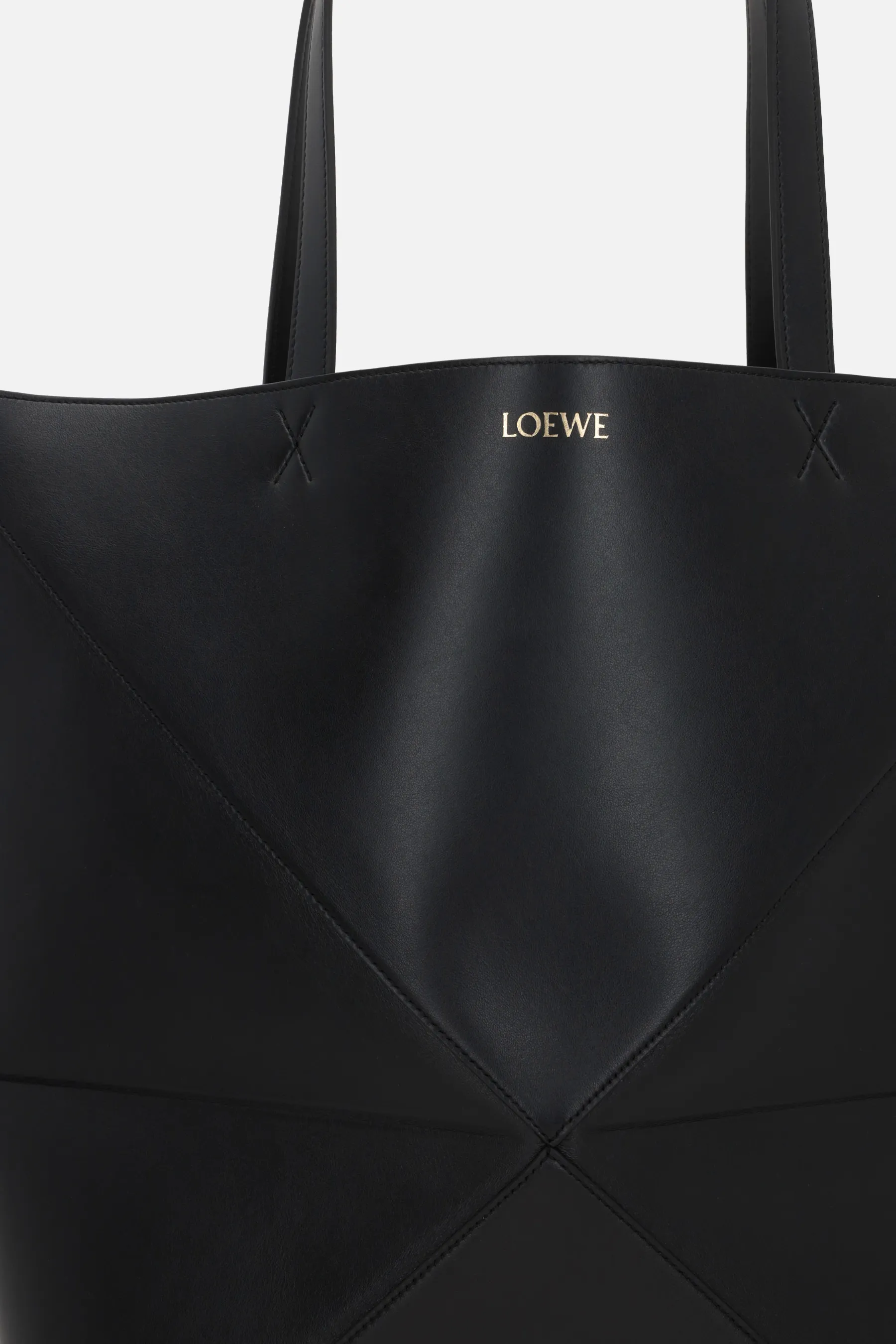  LOEWE borsa tote Puzzle Fold XL in pelle liscia 