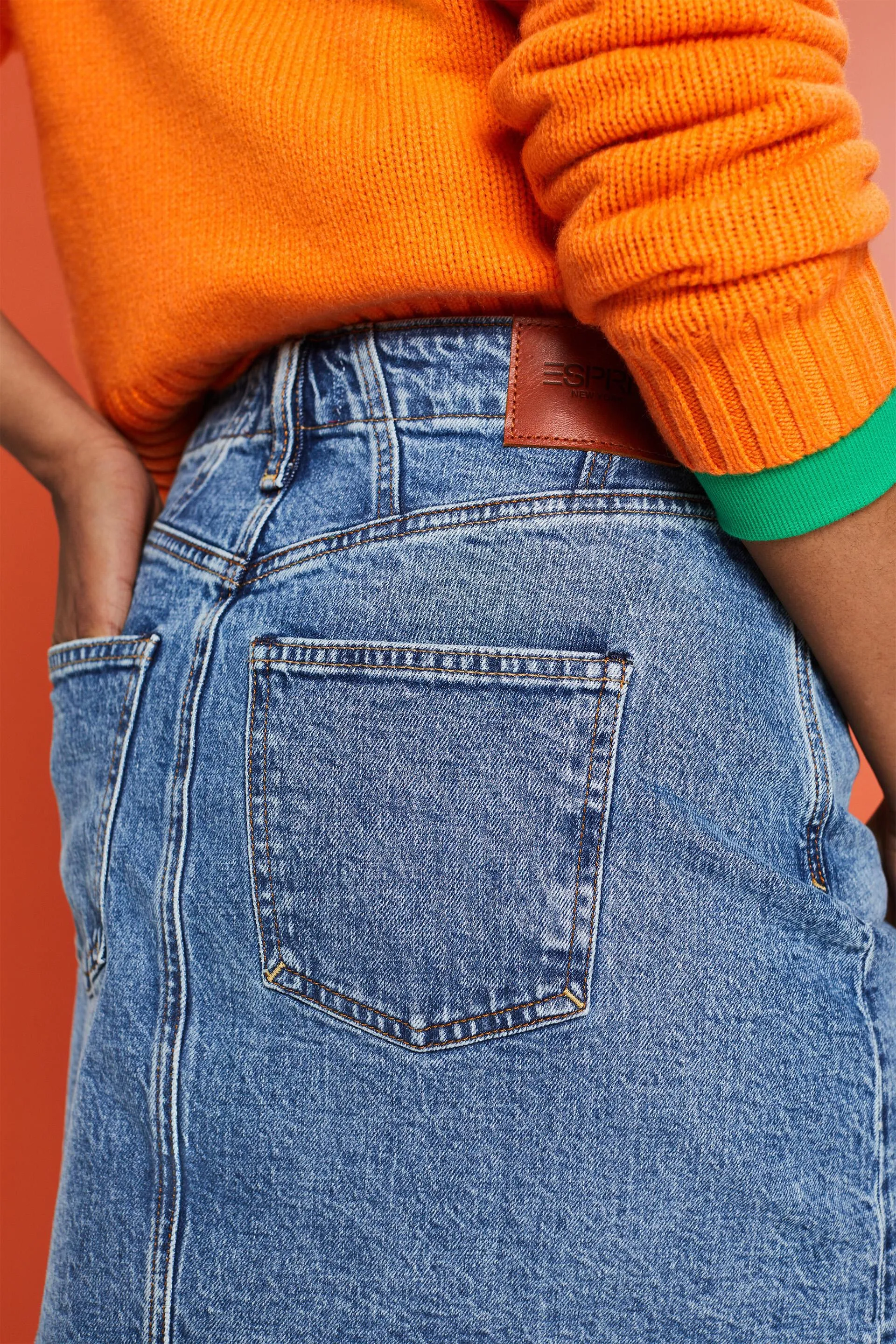 Minigonna in denim