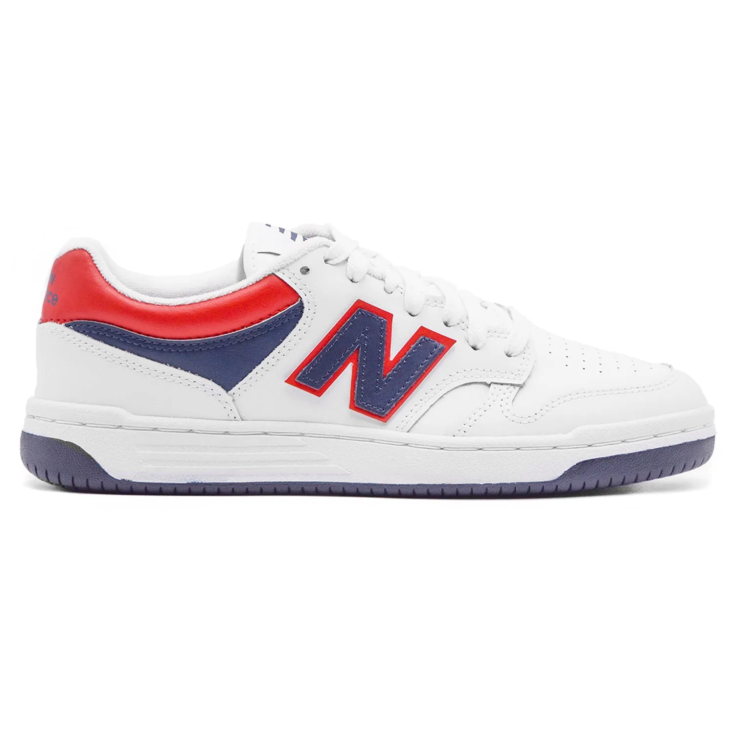 New Balance 480 Sneakers Autentico Stile Da Basket Uomo Bianco