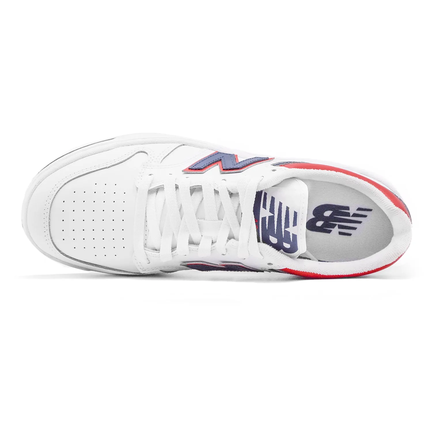 New Balance 480 Sneakers Autentico Stile Da Basket Uomo Bianco