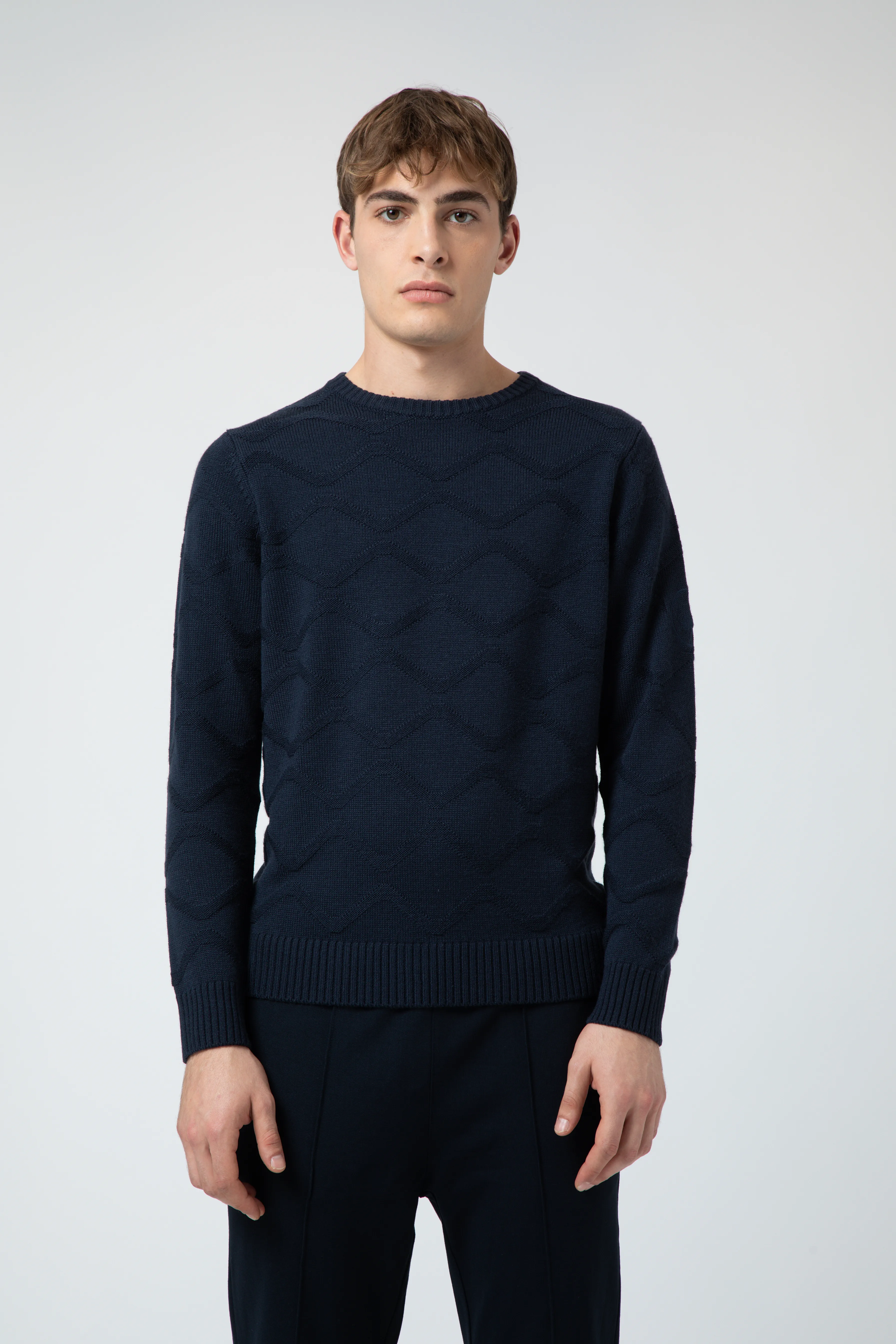 NICO – Maglia bluette in lana