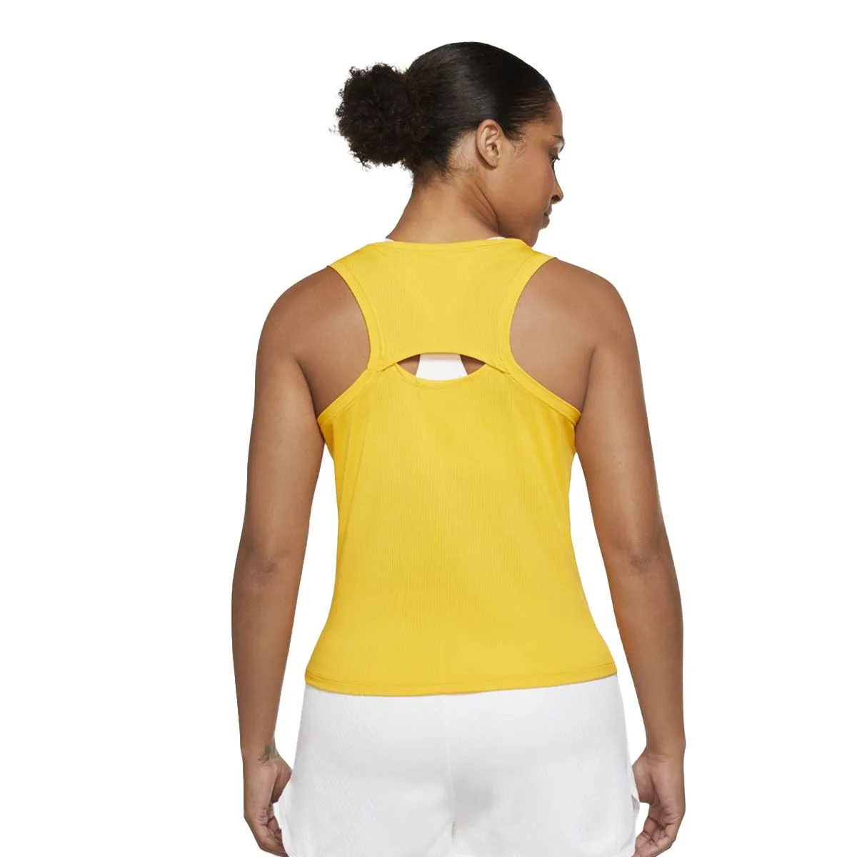 Nike Canotta NikeCourt Victory Donna Giallo