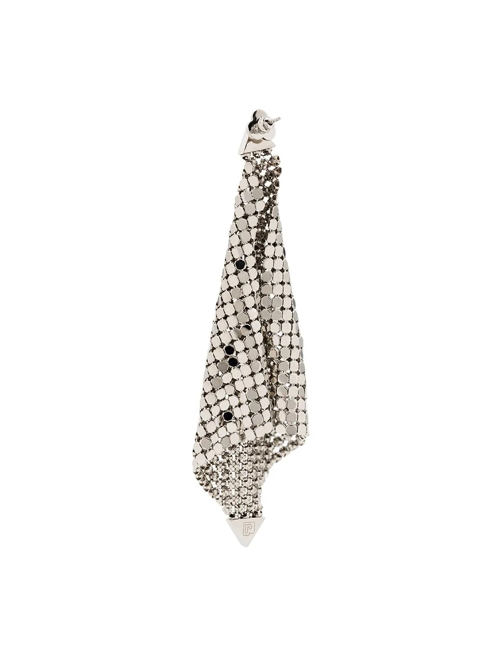 Orecchini pendenti in argento - rabanne - donna