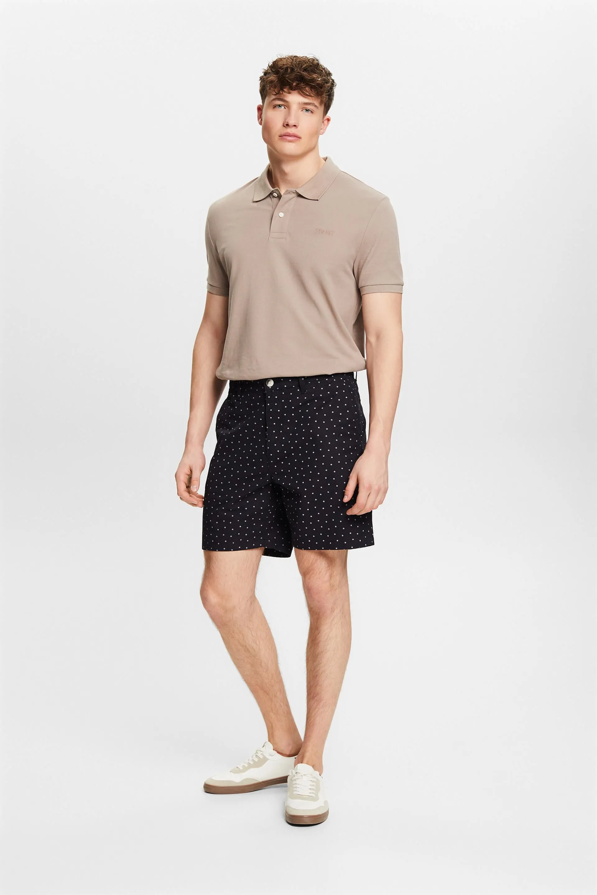 Pantaloncini chino con stampa