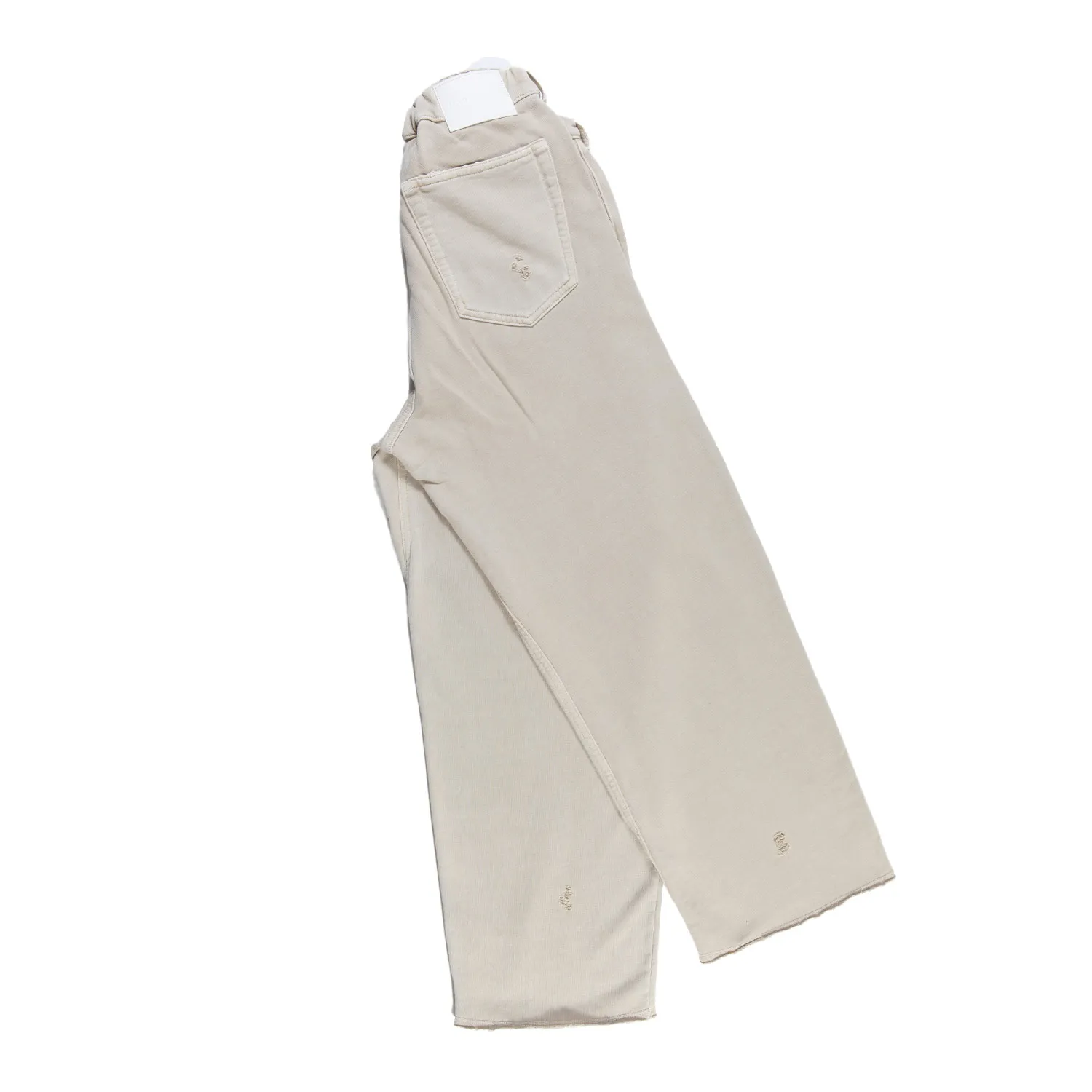 Pantalone Felpa Largo Mm6 Beige Bambina E Ragazza
