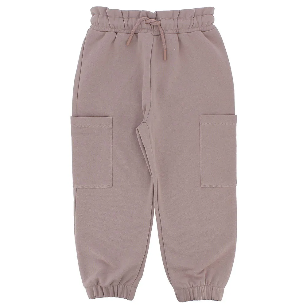 Pantalone in felpa da bambina, rosa            