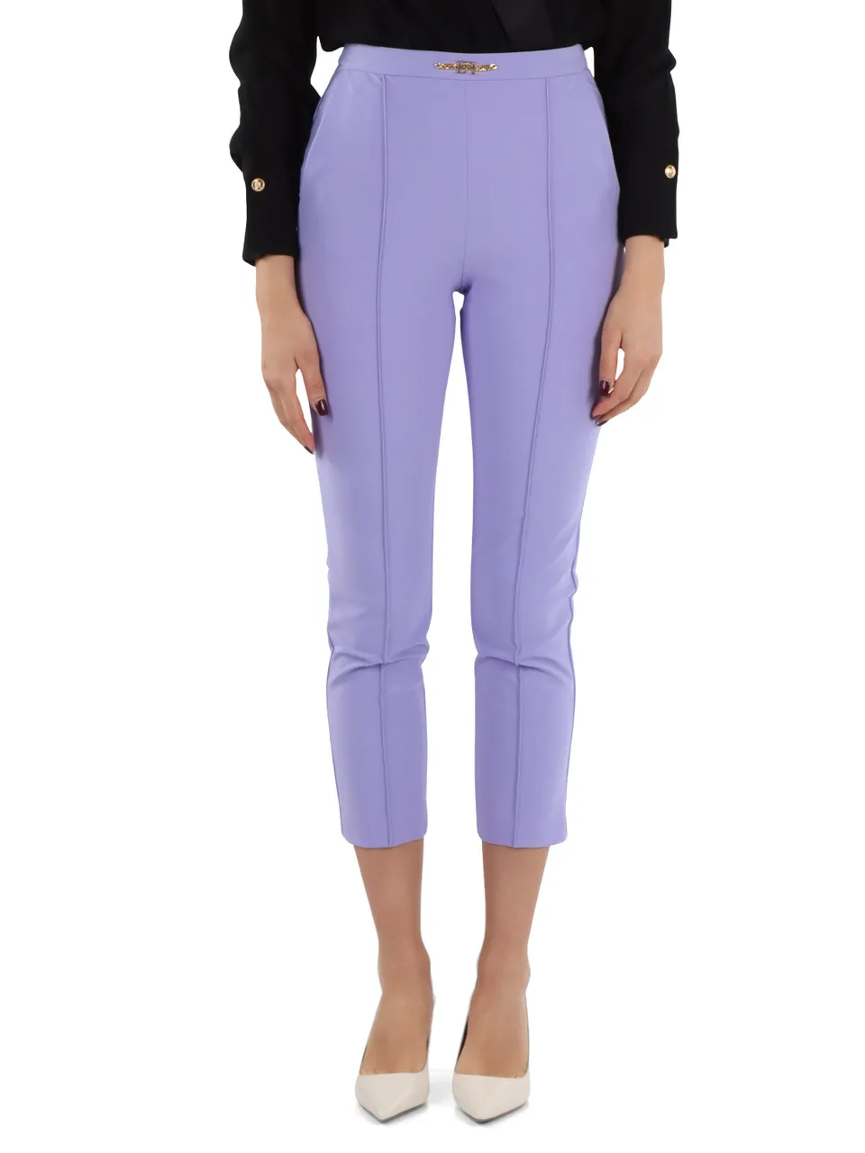 Pantalone in tessuto tecnico bielastico