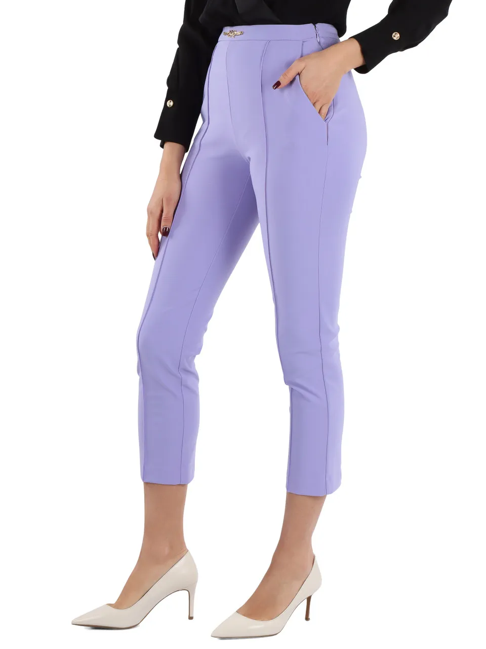 Pantalone in tessuto tecnico bielastico