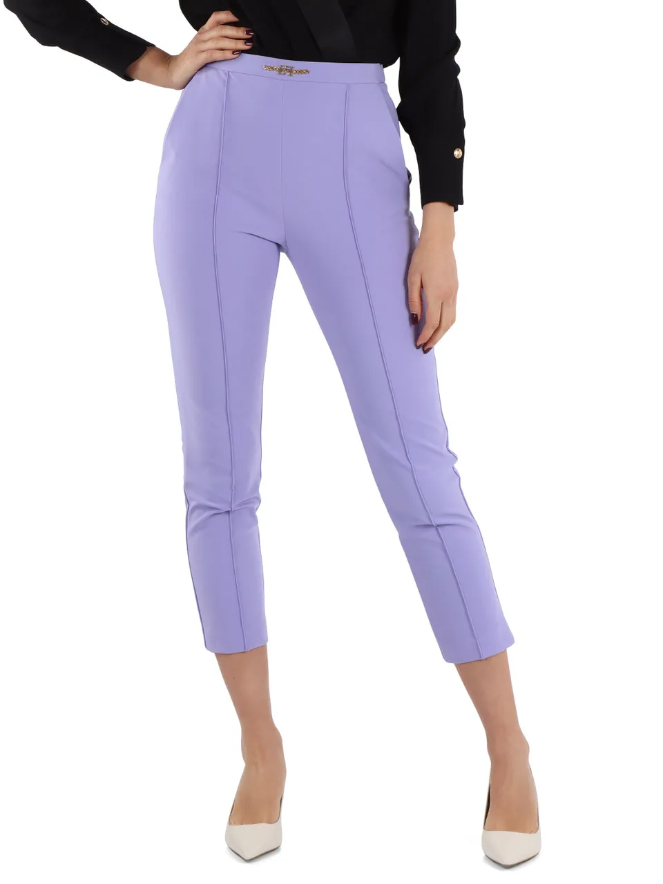 Pantalone in tessuto tecnico bielastico