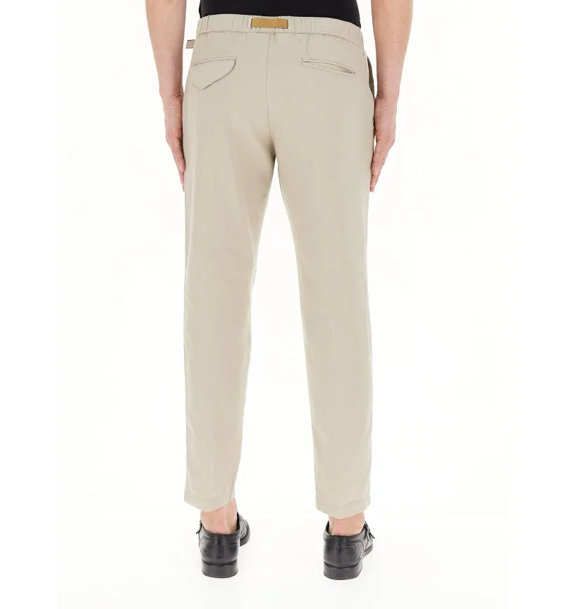 Pantalone misto lino