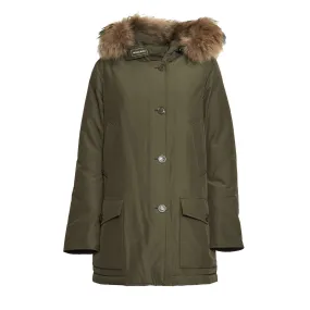 Parka Artic In Ramar Cloth Con Quattro Tasche E Pelliccia Rimovibile
