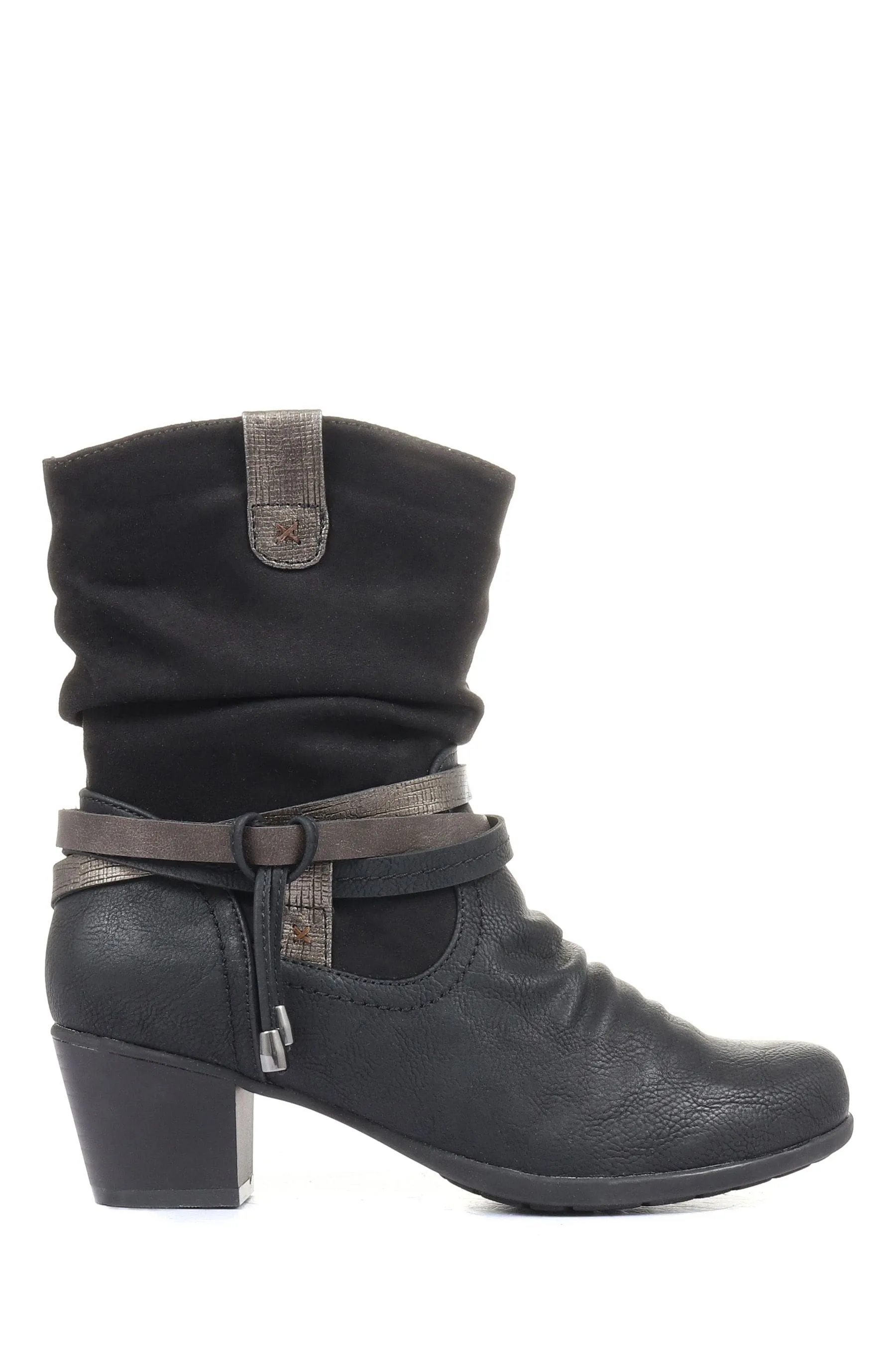 Pavers Ladies - Scarpe da ginnastica a metà polpaccio con tacco Stivali