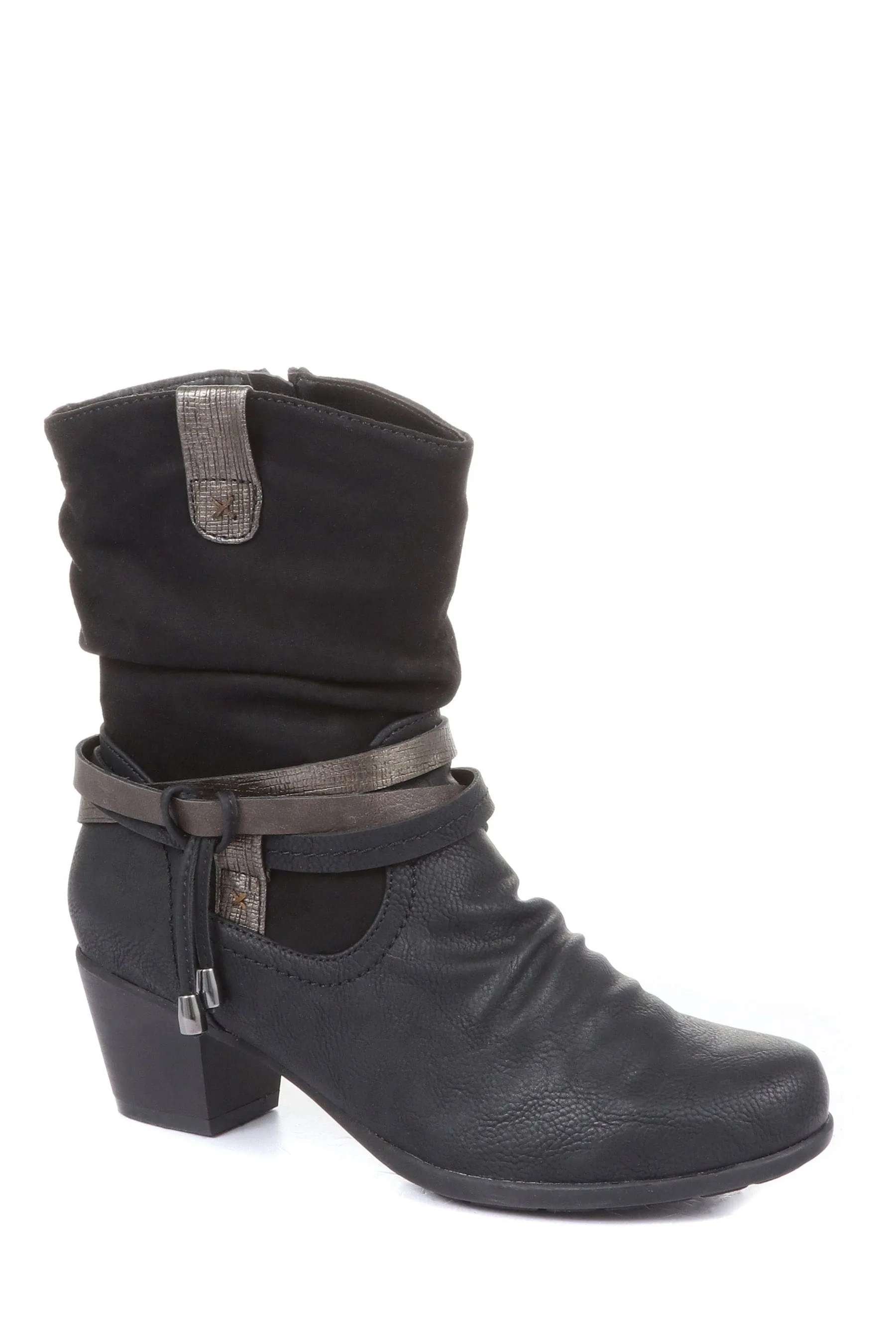 Pavers Ladies - Scarpe da ginnastica a metà polpaccio con tacco Stivali