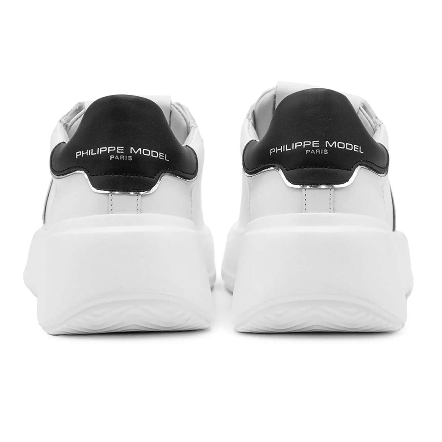 Philippe Model Temple Donna Sneakers Bianco Dettagli A Specchio