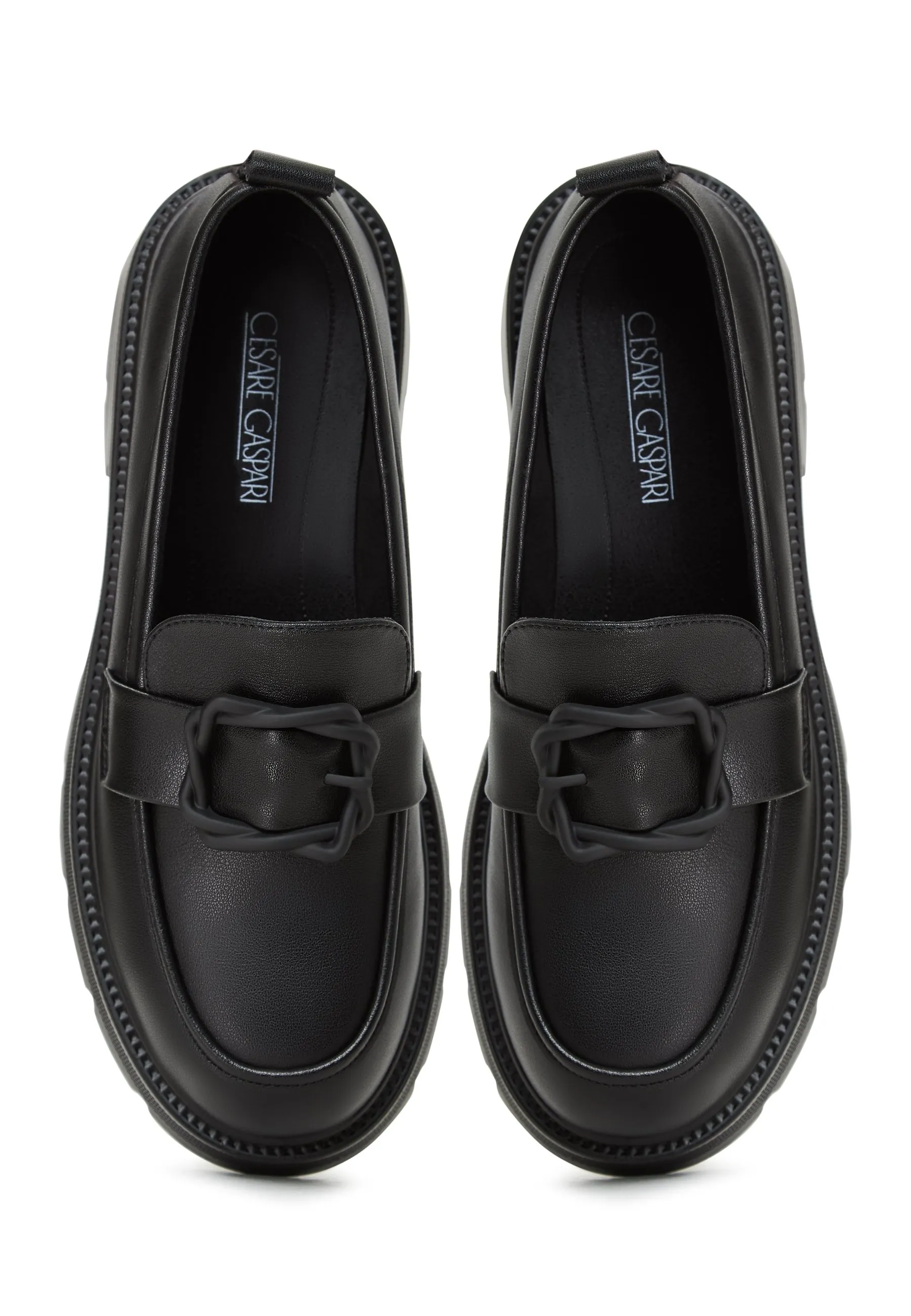 PLATFORM LOAFERS - Scarpe senza lacci