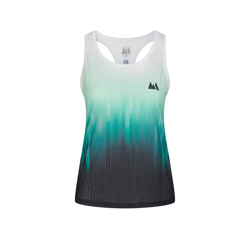 Race Verde Acqua Canottiera Donna