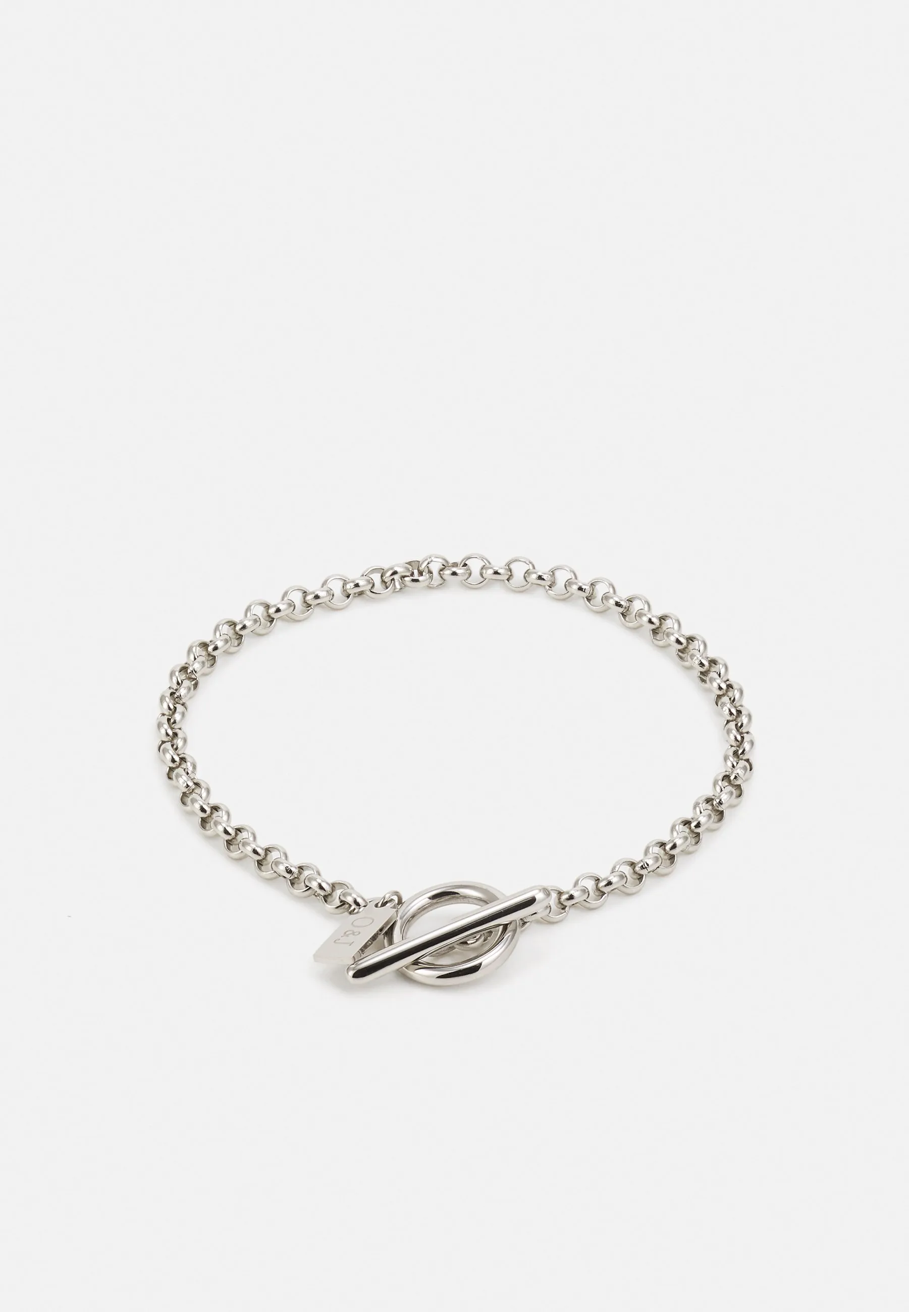 ROUND LINK T-BAR BRACELET UNISEX - Bracciale