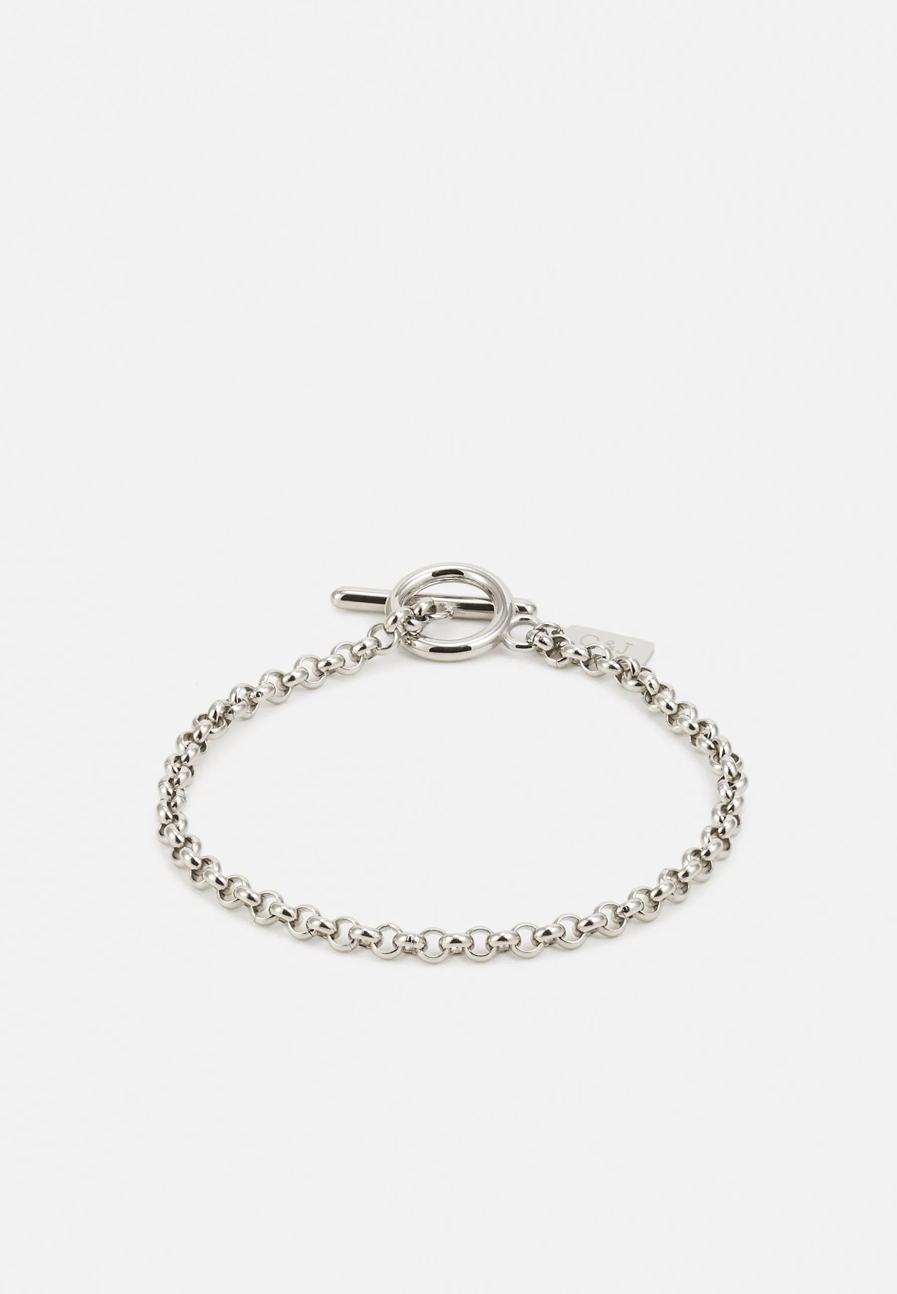 ROUND LINK T-BAR BRACELET UNISEX - Bracciale