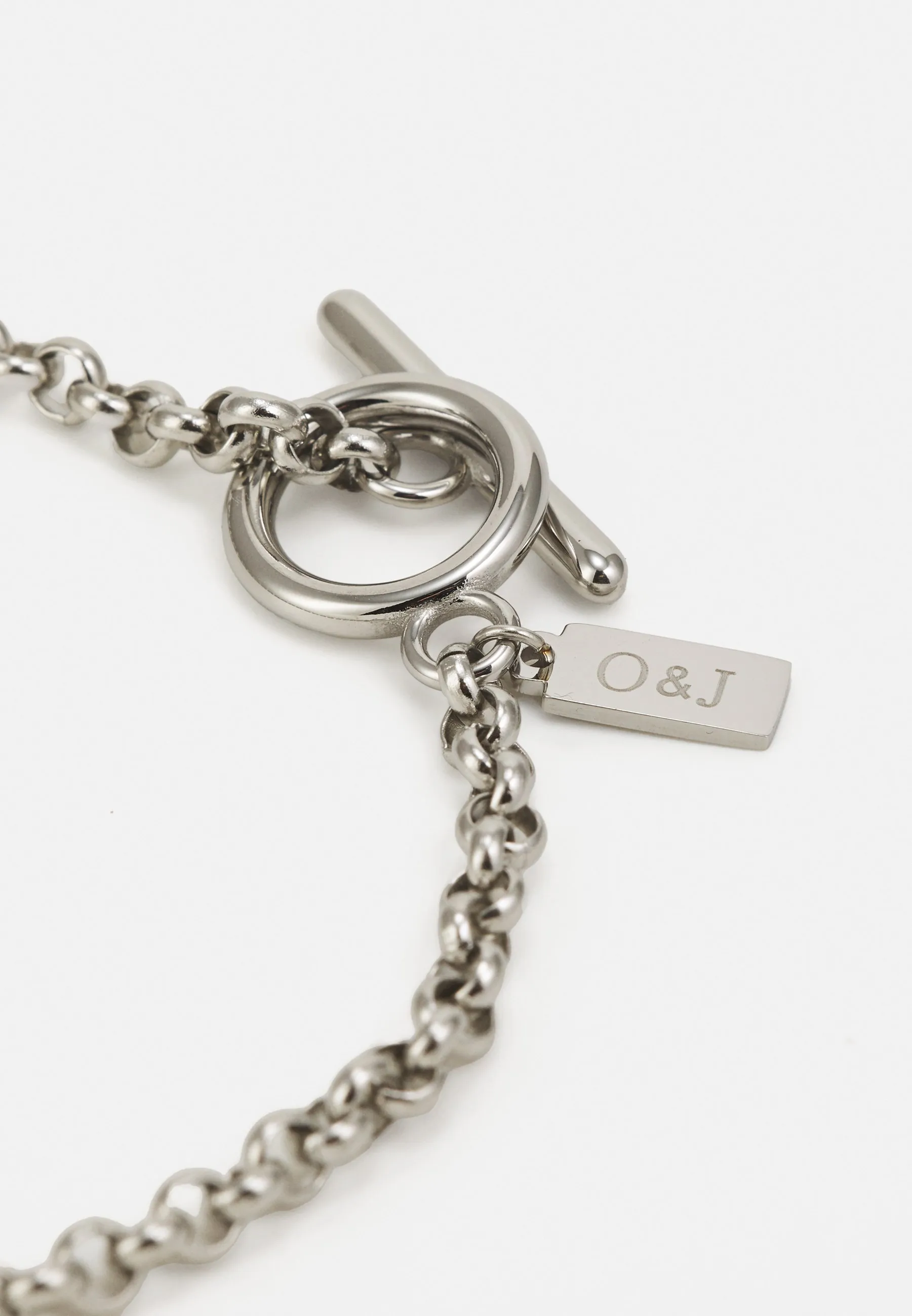 ROUND LINK T-BAR BRACELET UNISEX - Bracciale